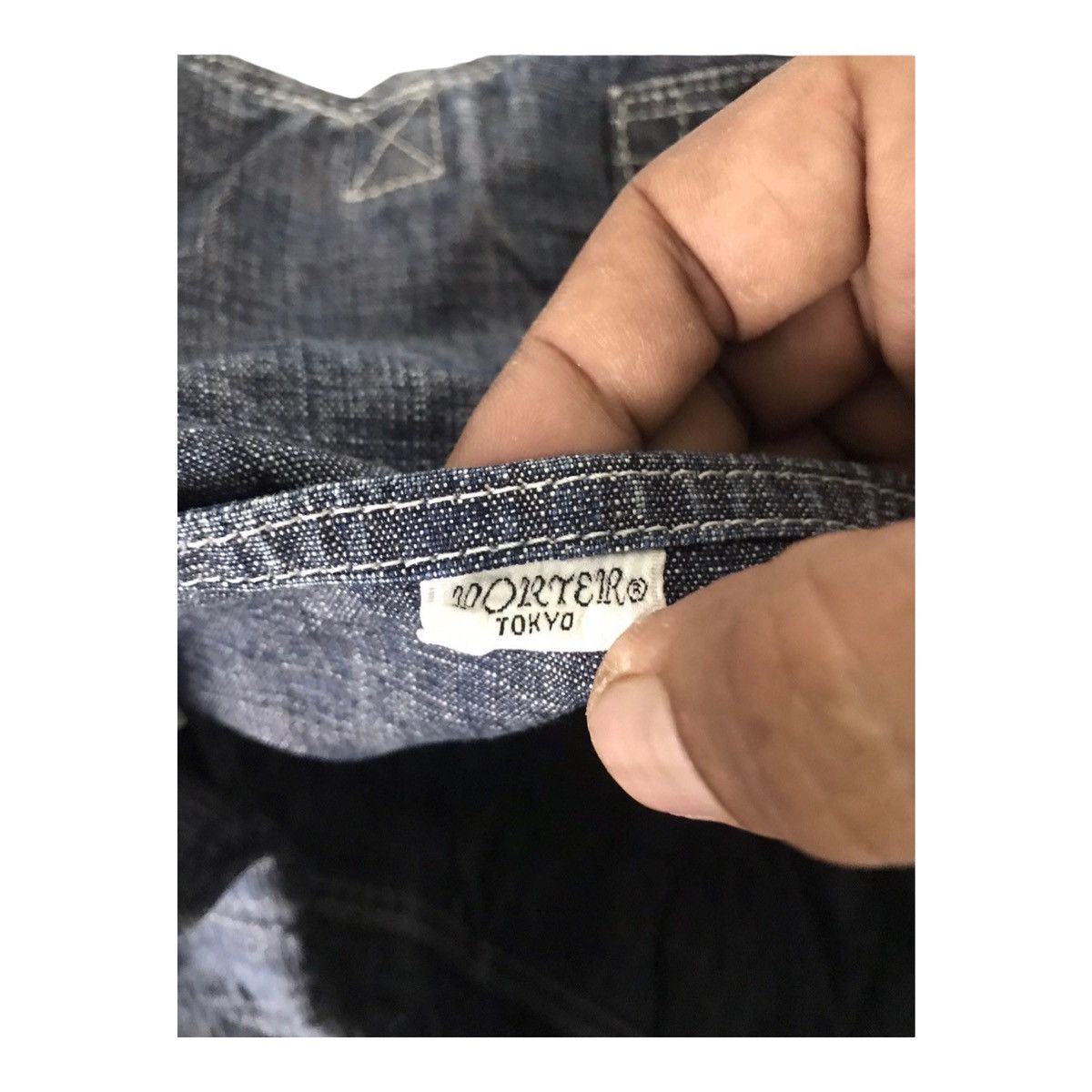 Porter × Porter Classic Tote Bag PORTER Jeans Tokyo Japan Size ONE SIZE - 6 Thumbnail