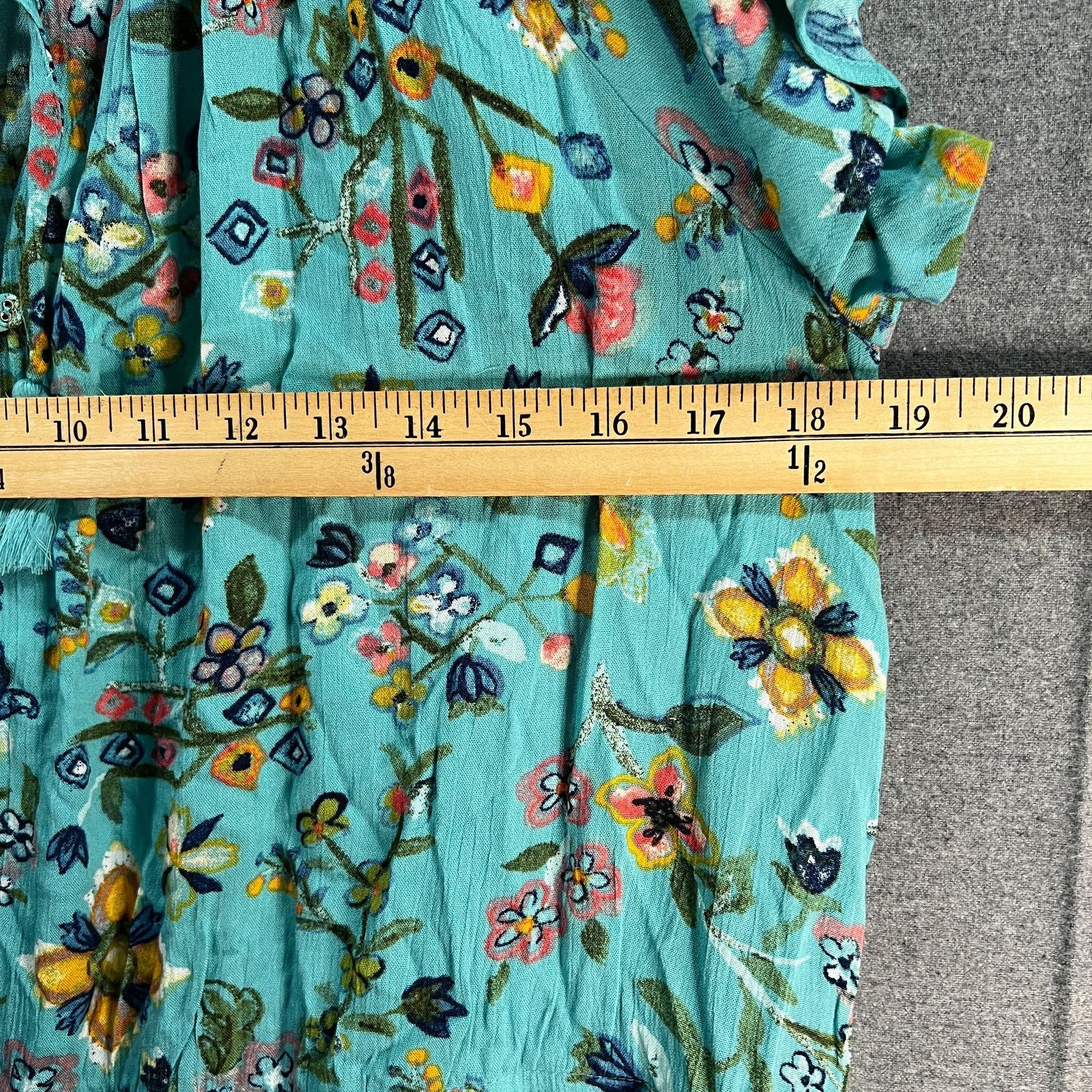 Other Canyon Retreat Petite Flutter Sleeve Dress Size XL / US 12-14 / IT 48-50 - 8 Thumbnail