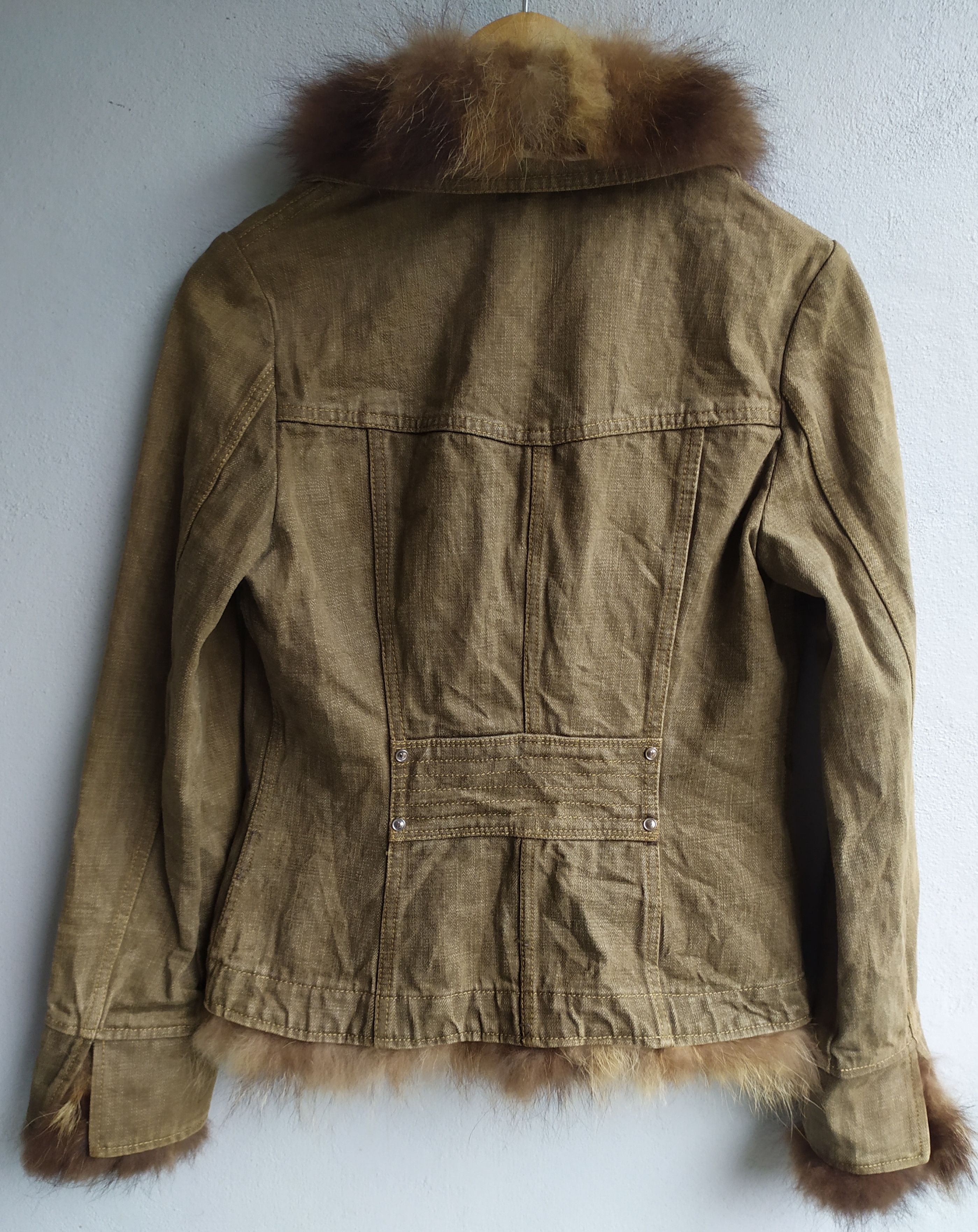 If Six Was Nine × Japanese Brand × Le Grande Bleu (L.G.B.) Japanese Brand Denim fur Jacket Size S / US 4 / IT 40 - 3 Thumbnail