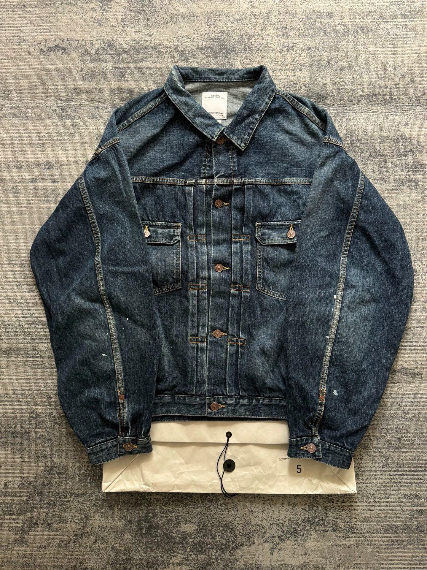 VISVIM SS 101XX JKT DMGD 24SS 5 sizes