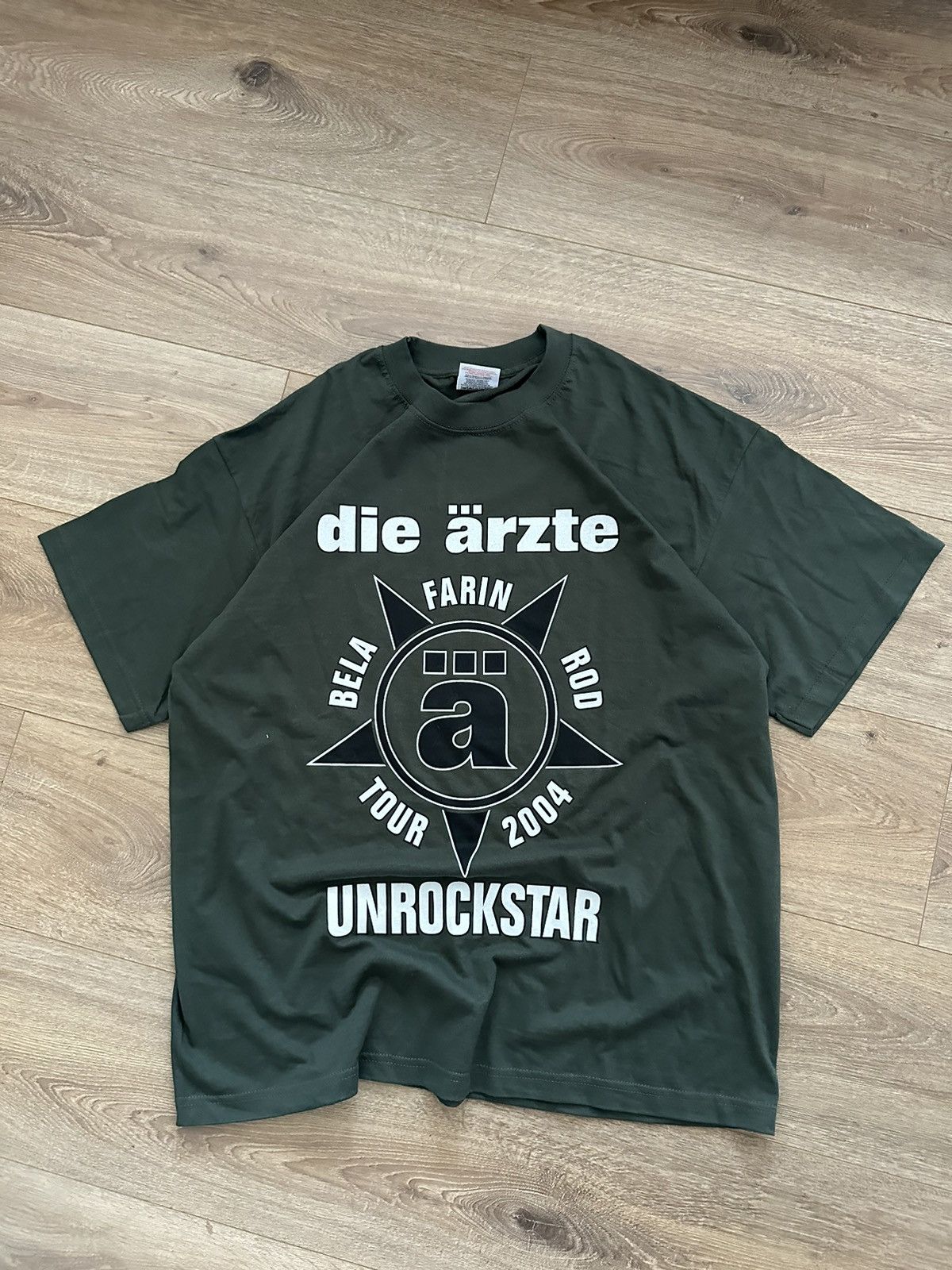 Band Tees 🔥VINTAGE DIE ARZTE UNROCKSTAR 2004 TOUR T-SHIRT🔥 Size US XL / EU 56 / 4 - 1 Thumbnail