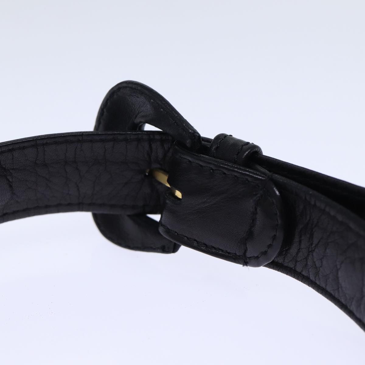 Chanel CHANEL Matelasse Turn Lock Waist Bag Leather Black CC Size ONE SIZE - 8 Thumbnail