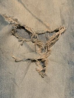 If Six Was Nine Vintage 90s Japanese Brand Back Vintage Faded Jeans Size US 33 - 5 Thumbnail
