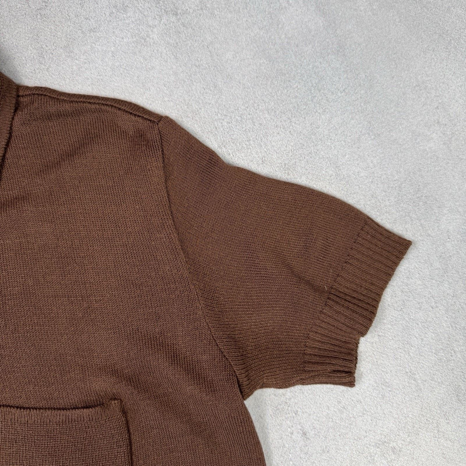 Dolce & Gabbana Vintage Dolce Gabbana Women Brown Sweater Button Up Blouse Size S / US 4 / IT 40 - 2 Thumbnail