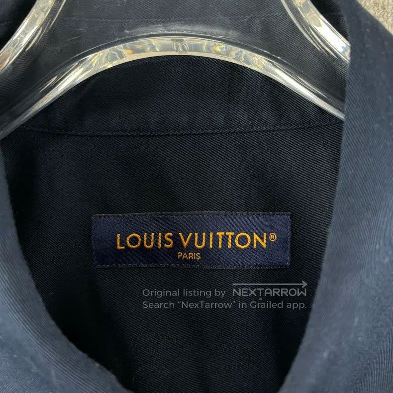 Louis Vuitton Louis Vuitton FW25 Solid Logo Pocket Short Sleeve Polo Shi Size US M / EU 48-50 / 2 - 4 Thumbnail