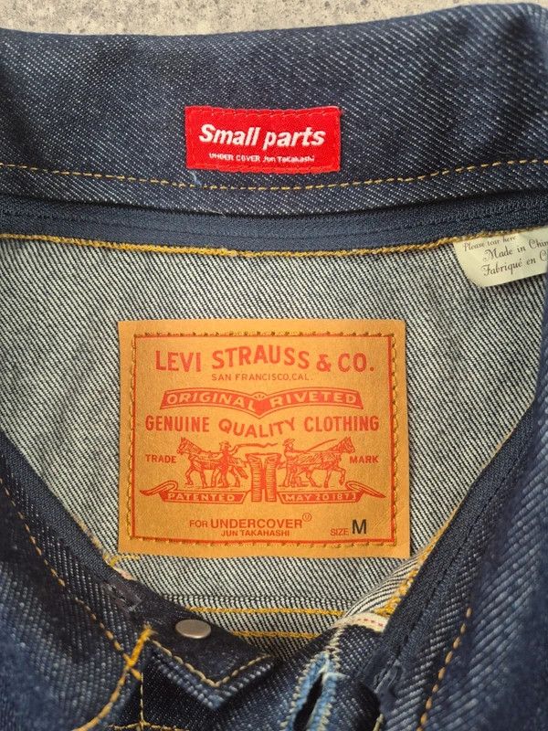 Undercover Levi's Undercover Trucker Pinnacle Type II Denim Jacket Sz M Size US M / EU 48-50 / 2 - 8 Thumbnail