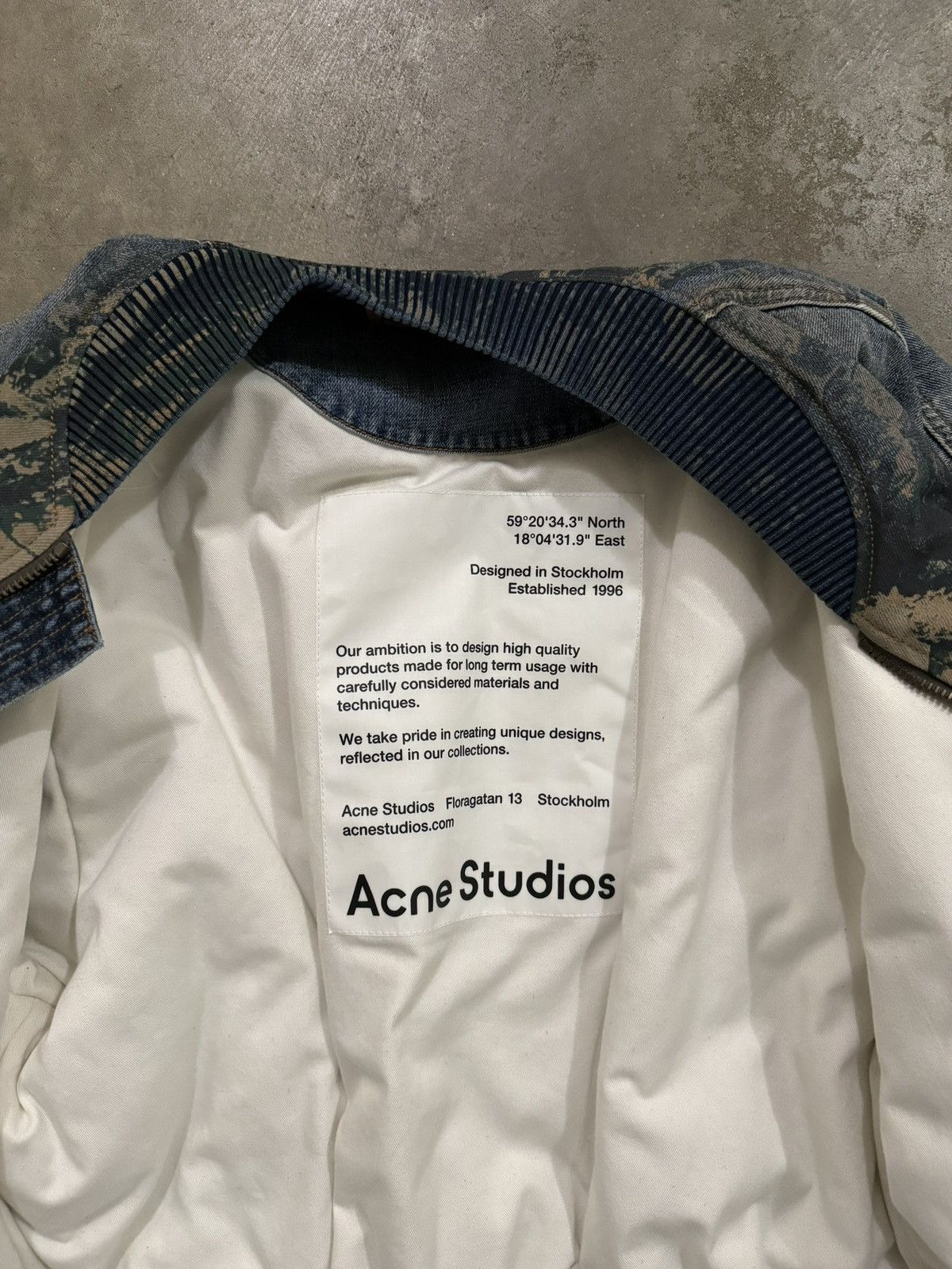 Acne Studios Acne Studios Denim Bomber Jacket Size US M / EU 48-50 / 2 - 3 Thumbnail