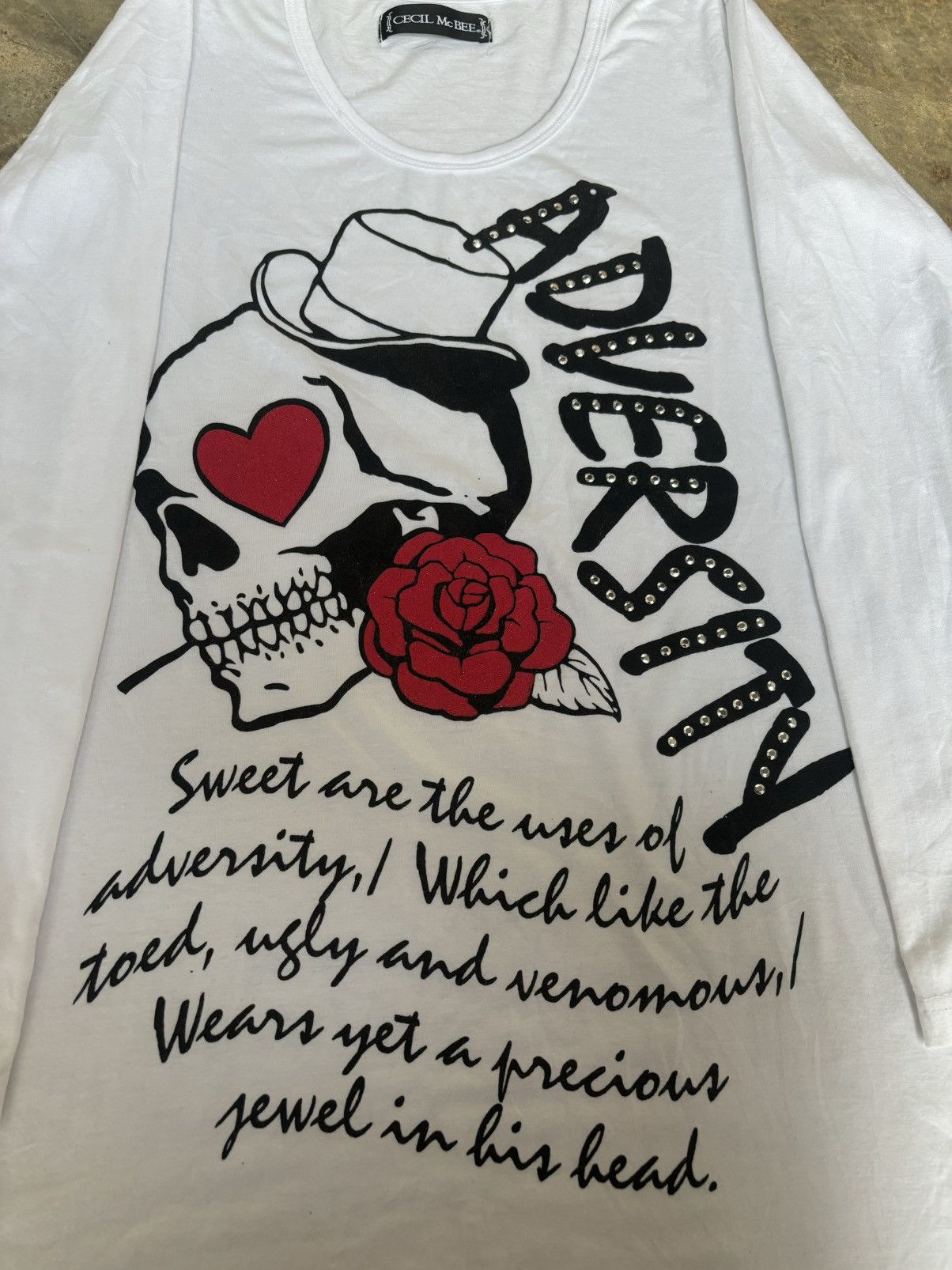 Hysteric Glamour × If Six Was Nine × Japanese Brand Y2k Cecil Mc Bee Adversity Skull Ifsix punk Style Longsleeve Size US M / EU 48-50 / 2 - 2 Thumbnail