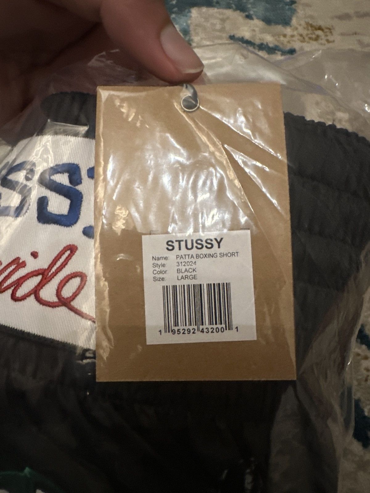 Patta x Stussy Boxing Short (Black) – Patta UK