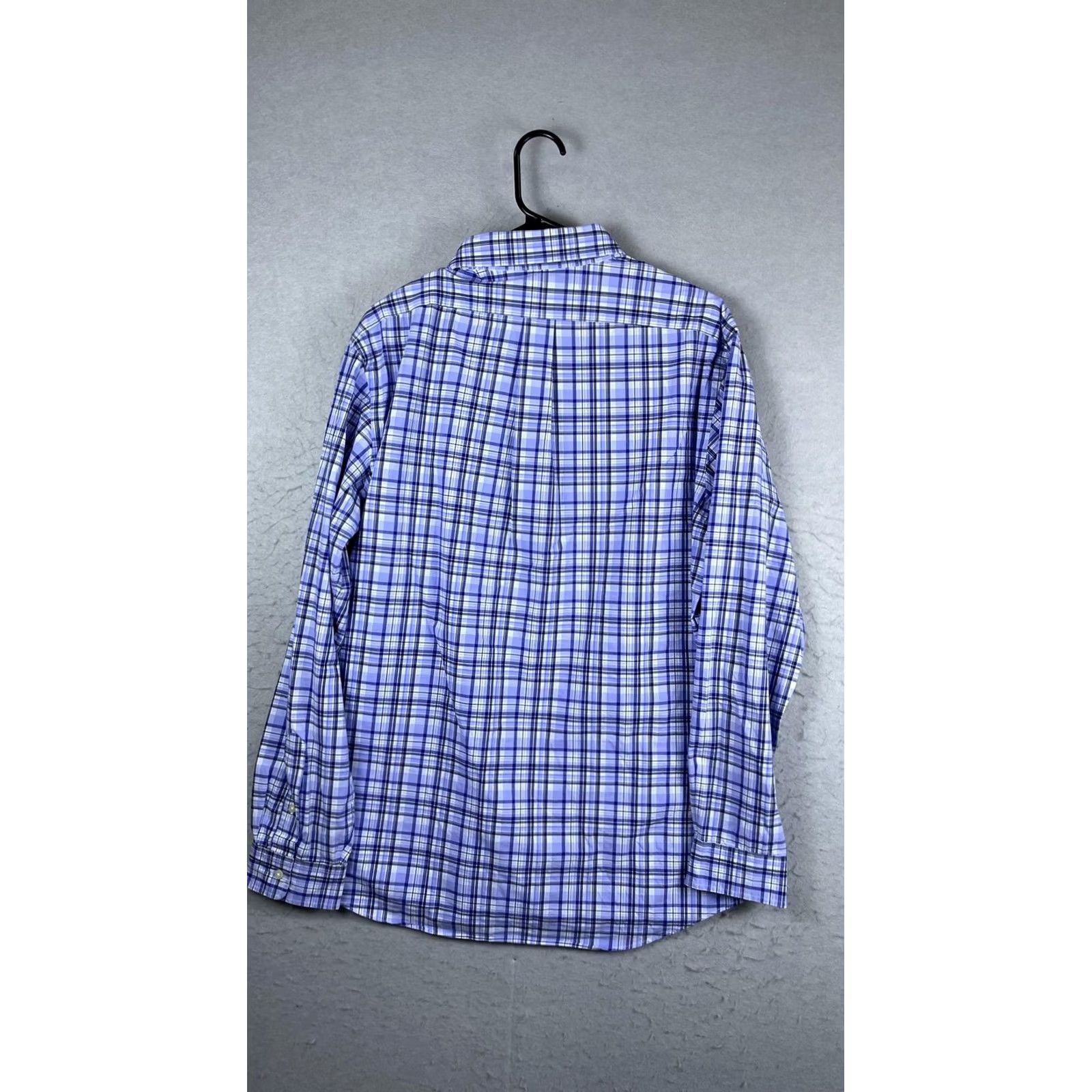 Polo Ralph Lauren Polo Ralph Lauren Shirt Mens XL Blue Plaid Long Sleeve Button Down Pony Logo Size US XL / EU 56 / 4 - 6 Thumbnail