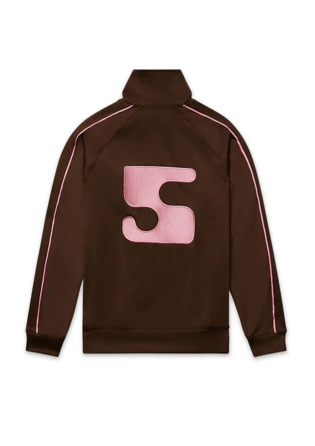 Sp5der SP5DER worldwide G550 TRACK JACKET "BROWN/PINK" Size US M / EU 48-50 / 2 - 2 Thumbnail