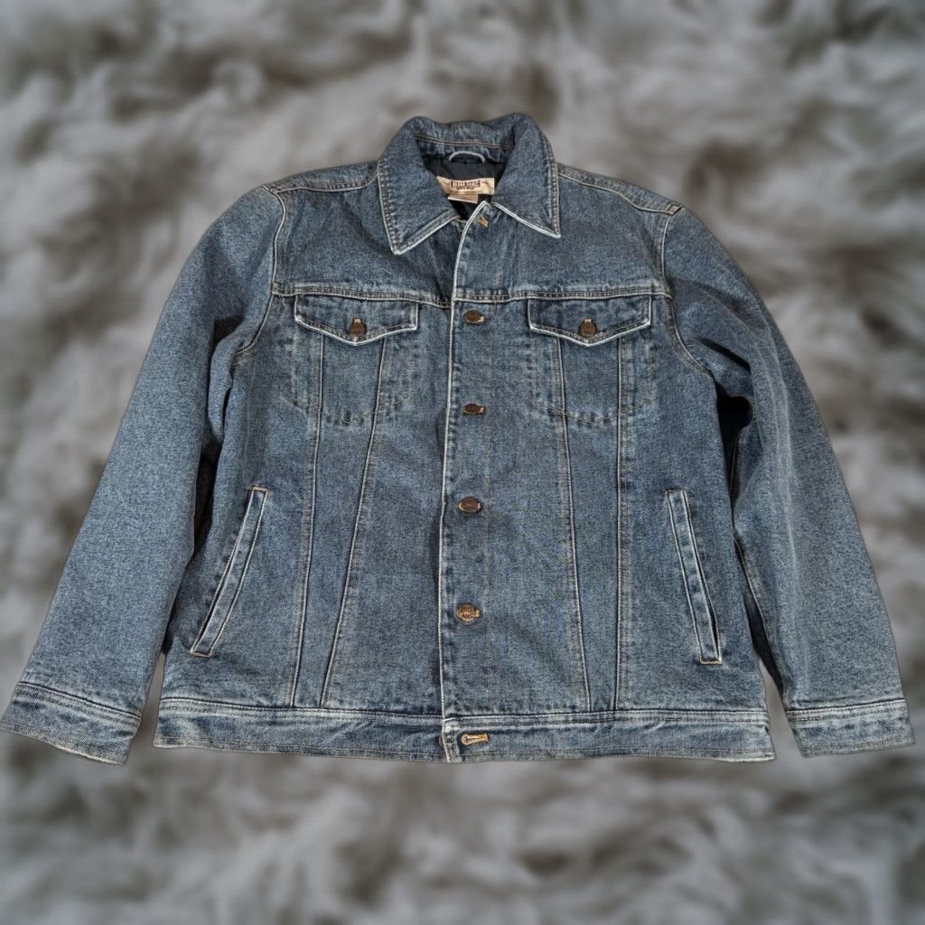 Vintage VINTAGE Big Mac Denim Trucker Jacket Mens M Oversized Workwear Blue Size US M / EU 48-50 / 2 - 1 Thumbnail