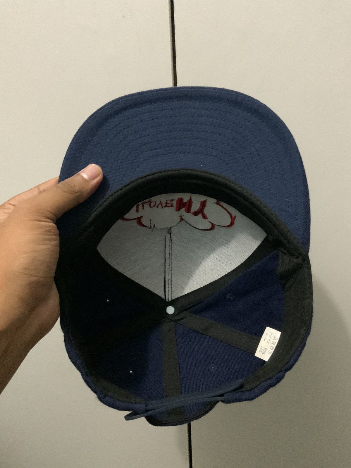 Japanese Brand I Love NY Indigo Snapback Hat Size ONE SIZE - 7 Thumbnail