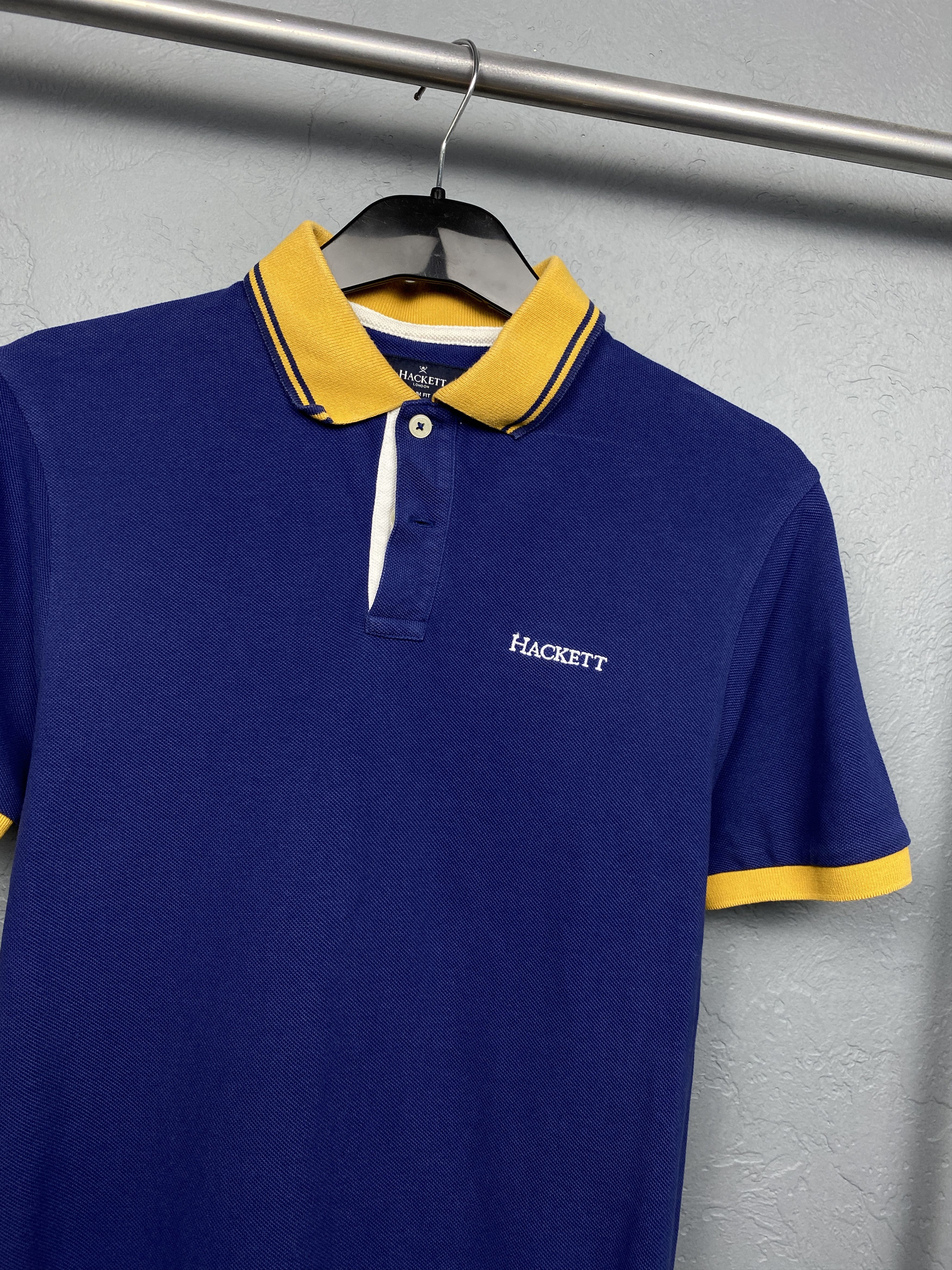 Hackett Hackett Vintage Mens Polo Shirt Size US S / EU 44-46 / 1 - 2 Thumbnail
