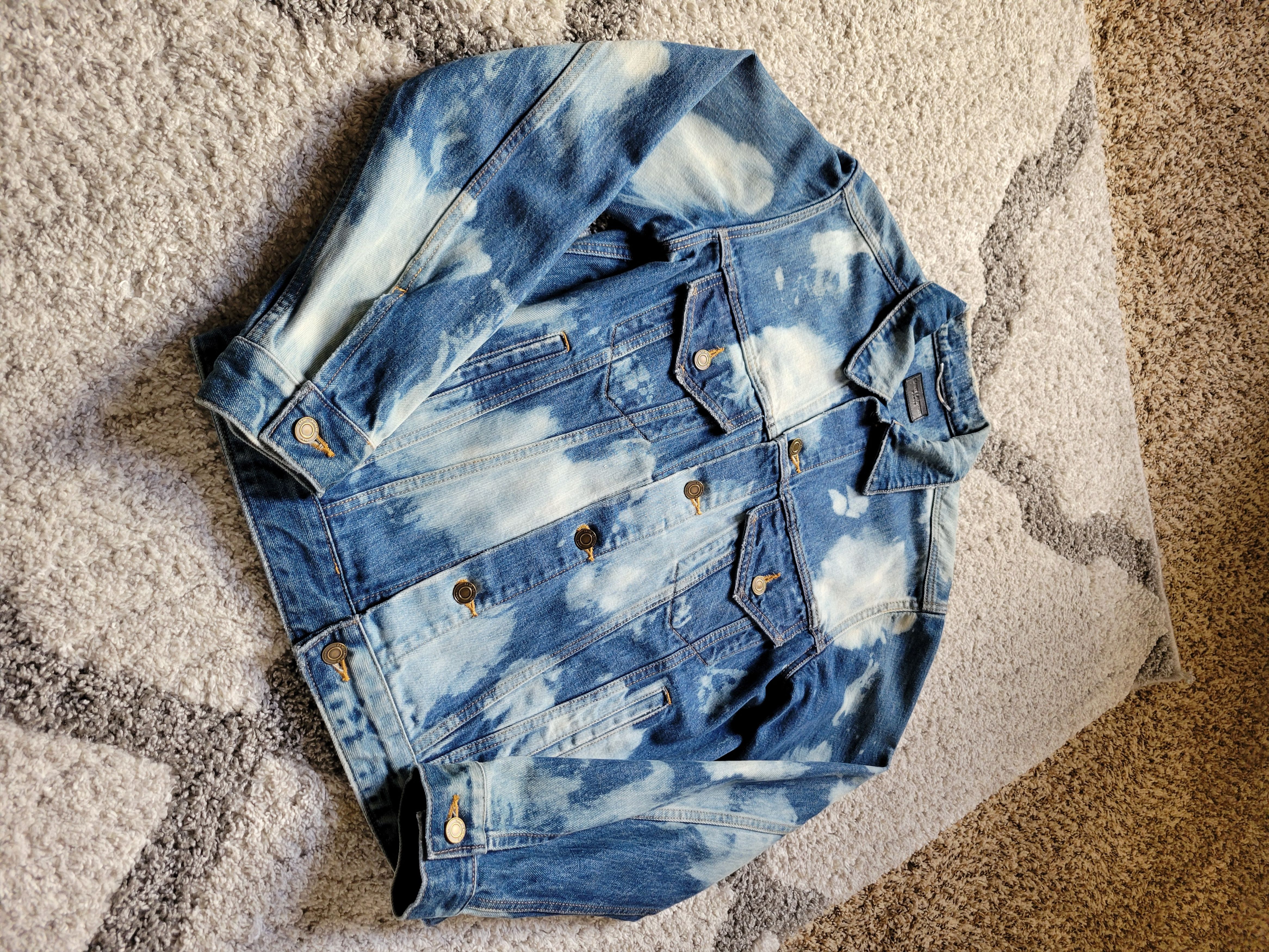 Hedi Slimane × Saint Laurent Paris × Yves Saint Laurent SS16 Bleached Denim Jacket Hedi Surf Sound Size US M / EU 48-50 / 2 - 5 Thumbnail
