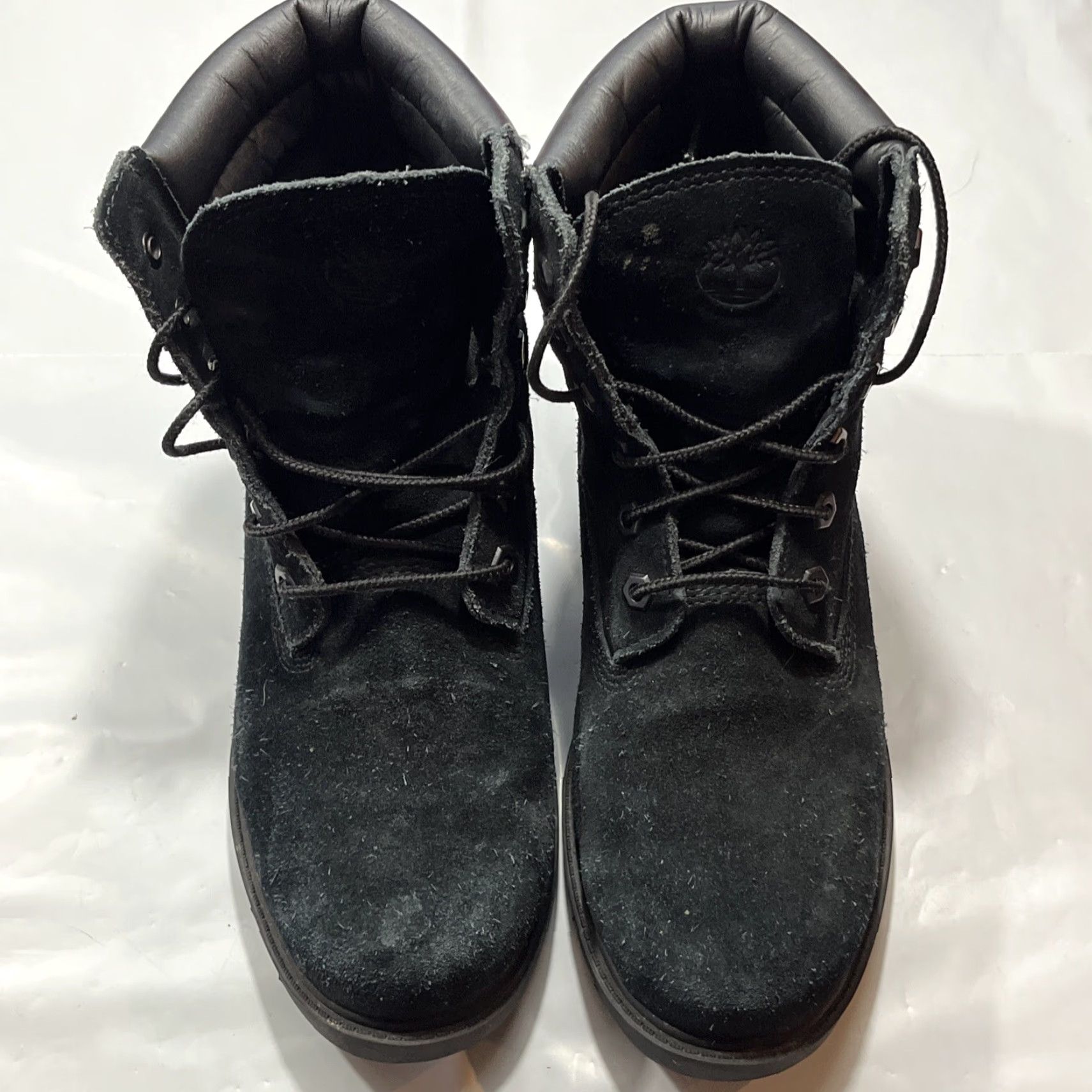 Timberland Timberland BLACK SUEDE ANKLE Boots Women’s 8 Waterproof 400 Gram Primaloft A2759 Size US 8 / IT 38 - 4 Thumbnail