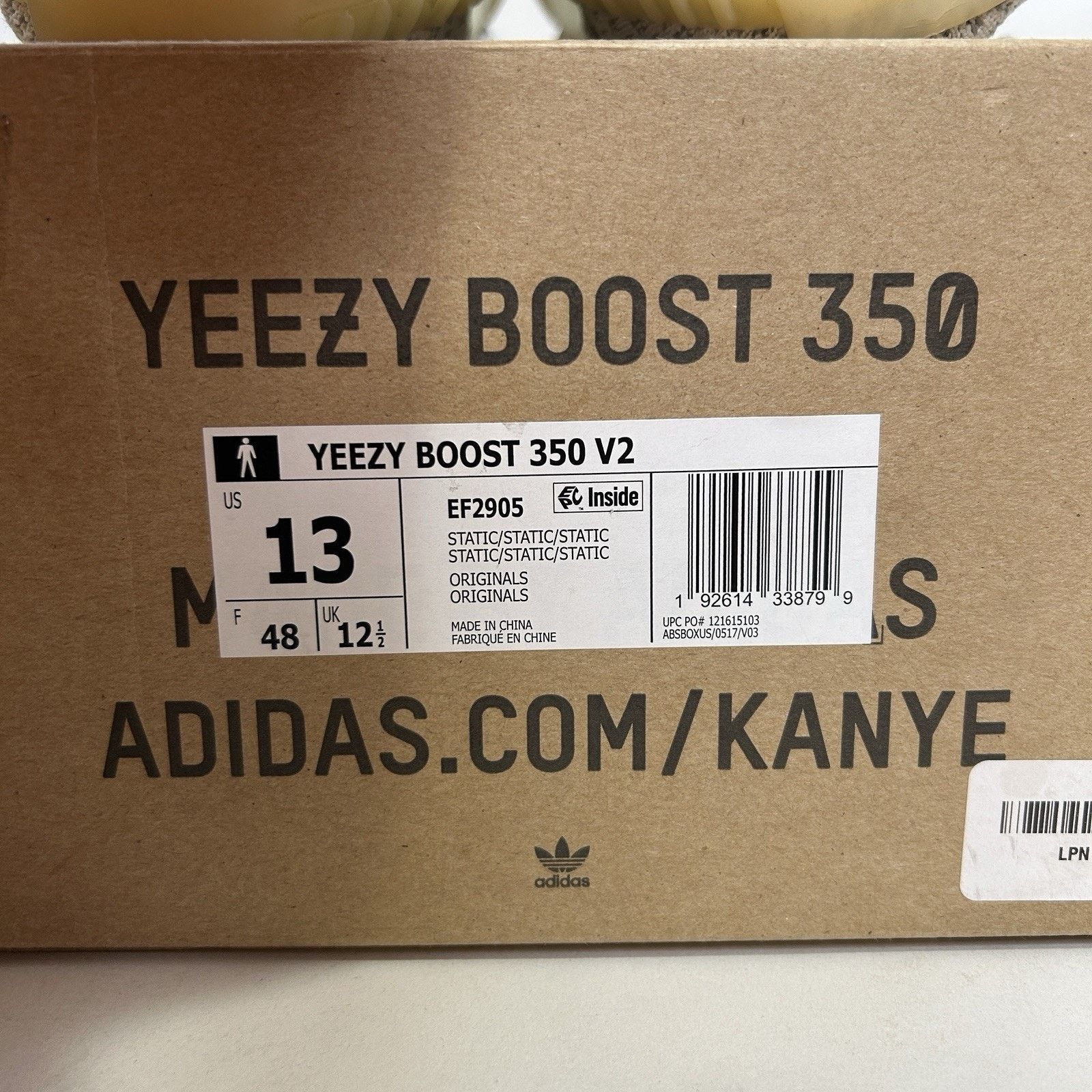 Adidas adidas Yeezy Boost 350 V2 “Static Non-Reflective” EF2905 Size US 13 / EU 46 - 8 Thumbnail
