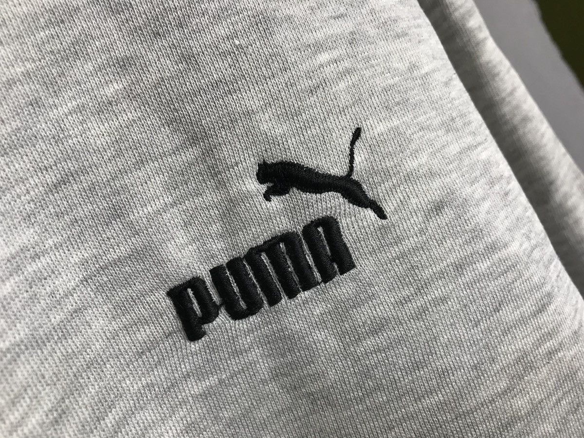 Puma × Vintage puma sweatshirt vintage 80 90s mens gray sweater logo cotton Size US L / EU 52-54 / 3 - 3 Thumbnail