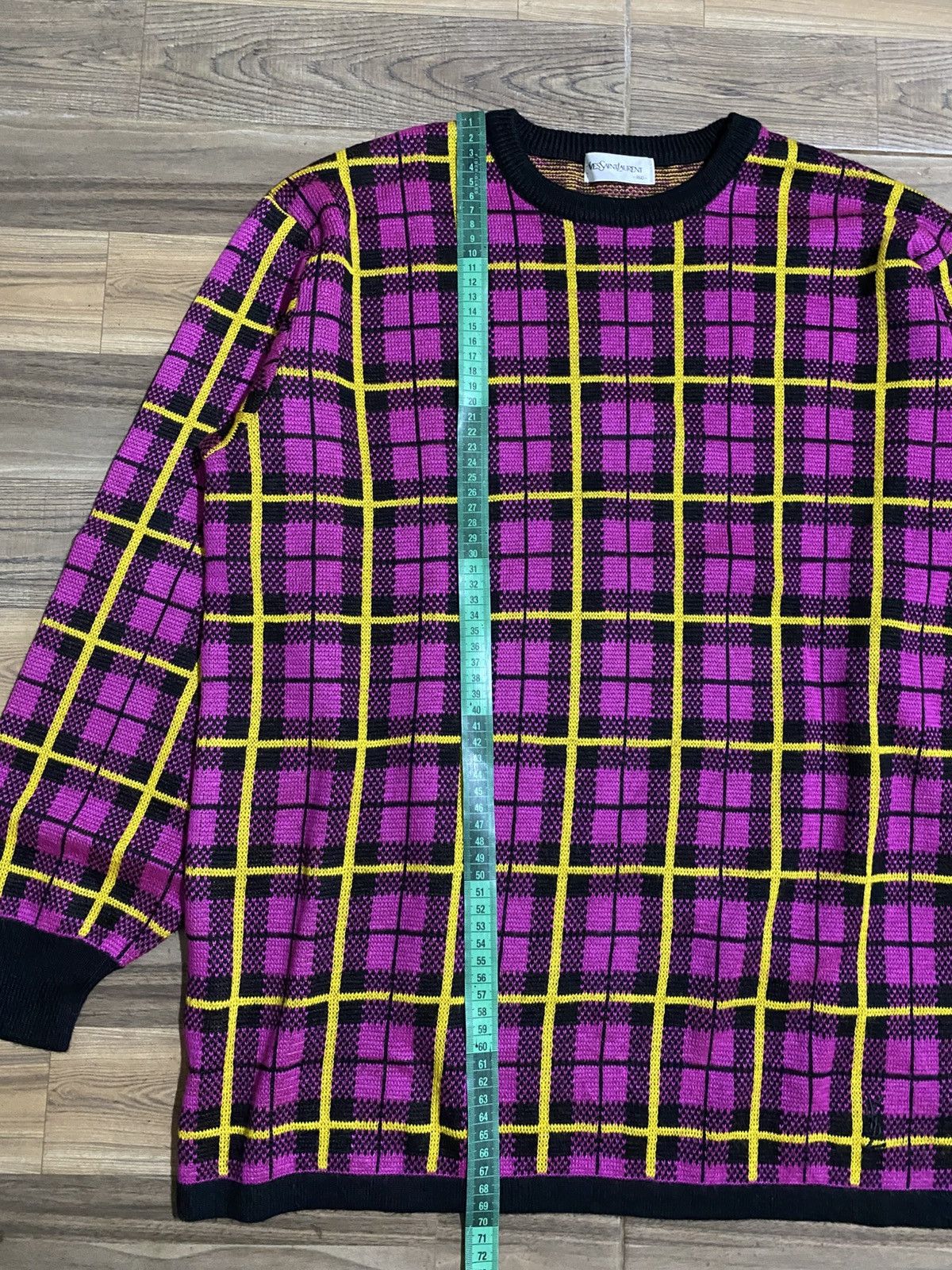 Saint Laurent Paris × Vintage × Yves Saint Laurent VINTAGE YVES SAINT LAURENT SWEATERS Size ONE SIZE - 9 Thumbnail