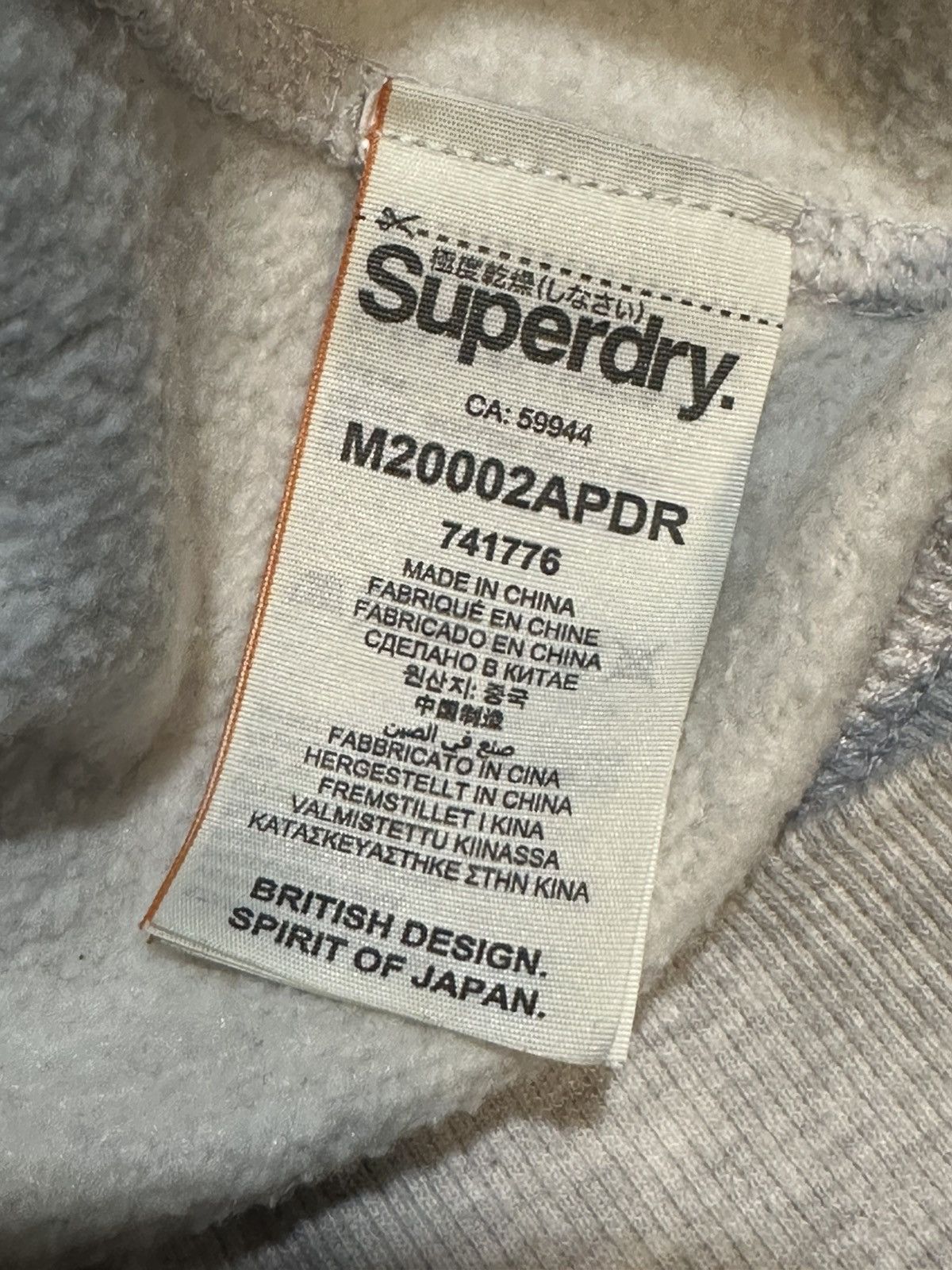 Superdry Superdry Zip-Up Size US M / EU 48-50 / 2 - 2 Thumbnail