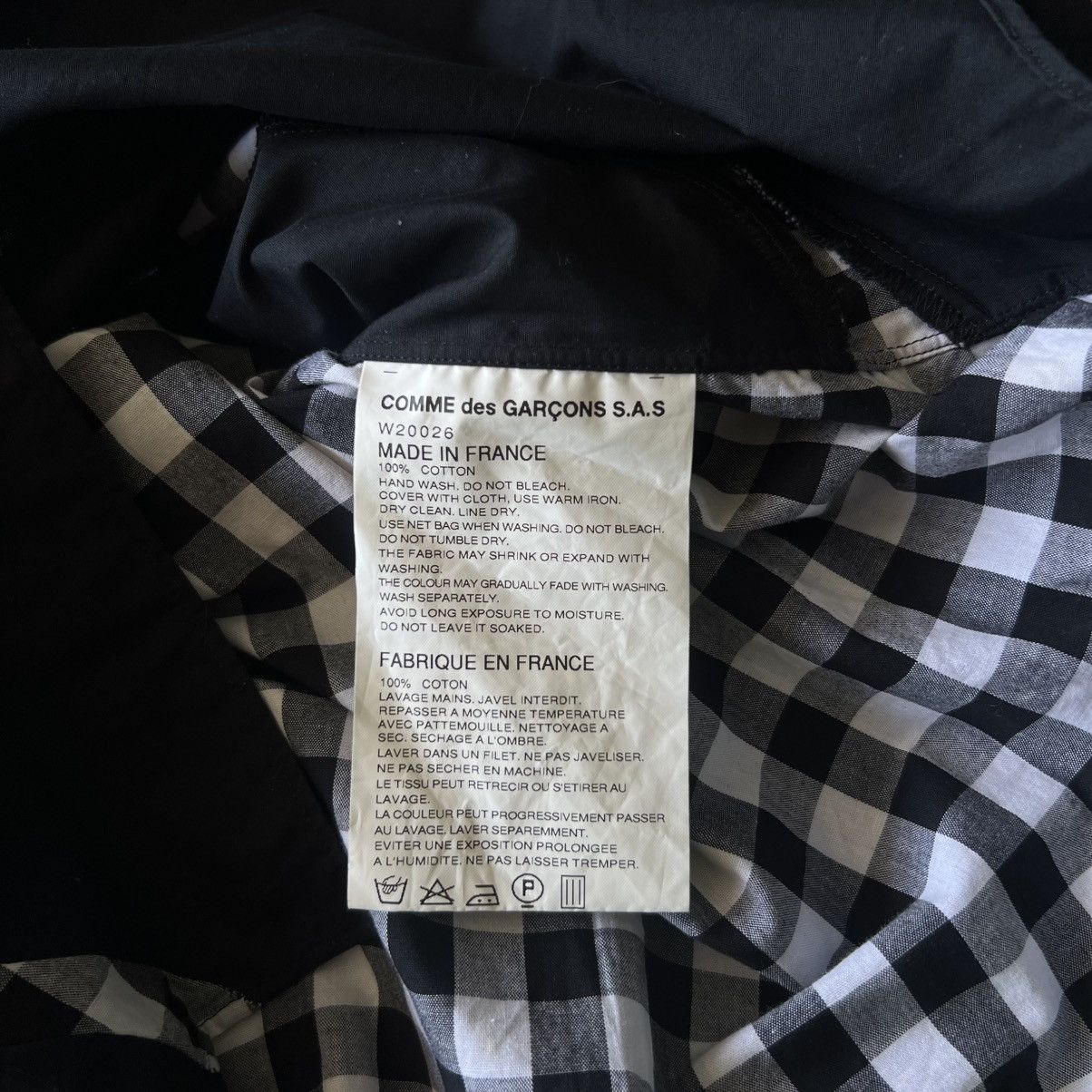 Comme des Garcons SHIRT Comme des Garçons Shirt - A/W12 Angelica Patchwork Shirt Size US S / EU 44-46 / 1 - 9 Thumbnail