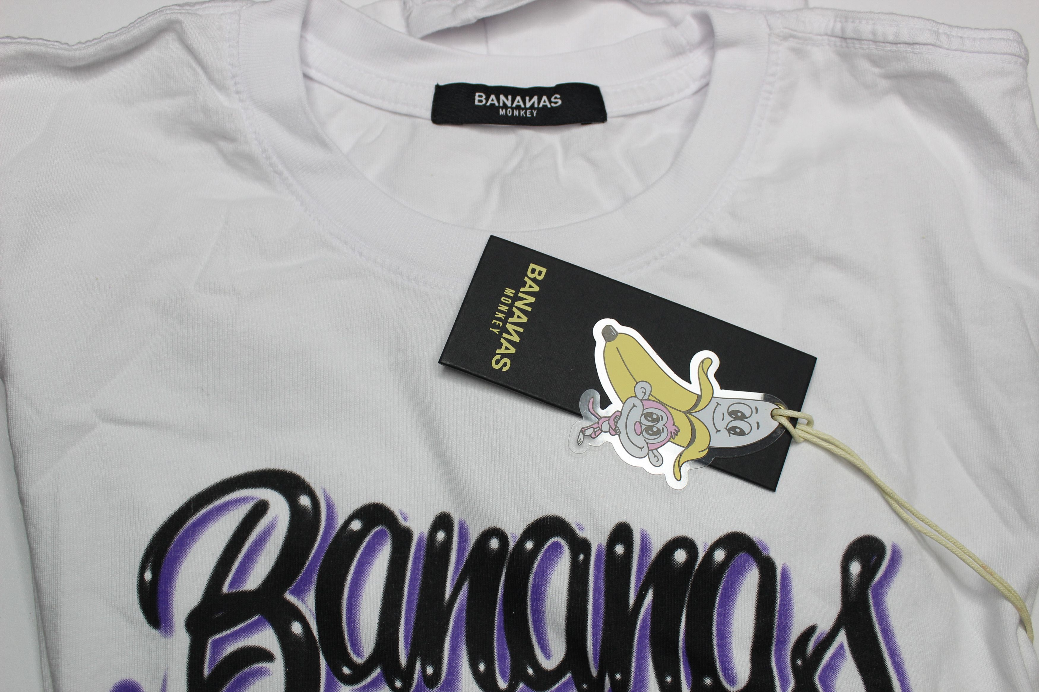 Other Bananas Monkey Short Sleeve Tee Shirt HOOD CLASSIC Size US L / EU 52-54 / 3 - 3 Thumbnail