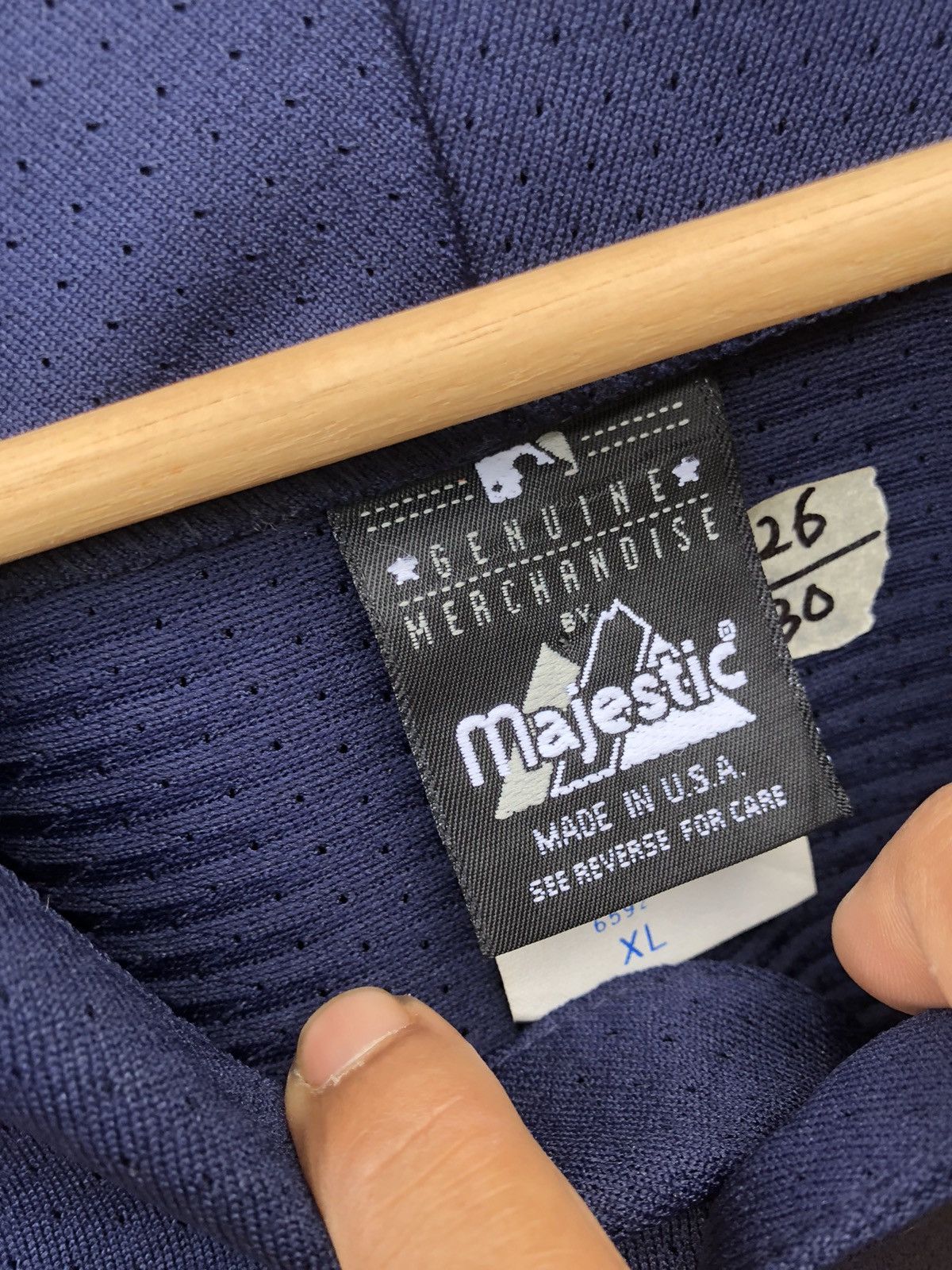 Majestic × Vintage MLB Mariners Jersey Genuine Merchandise Size US XL / EU 56 / 4 - 7 Thumbnail