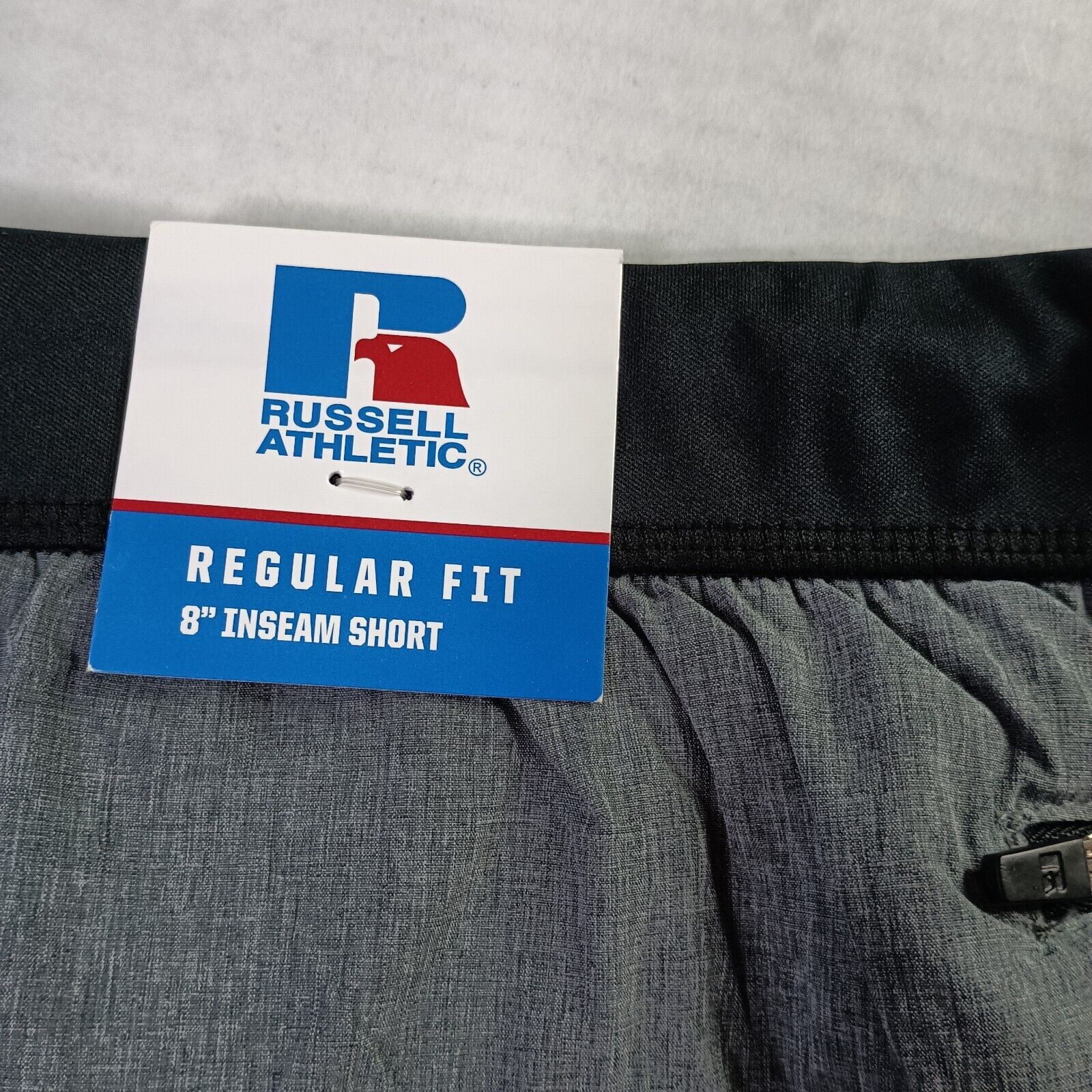 Russell Athletic Russell Athletic Shorts Men's L Gray 8" Inseam 4 Way Stretch Size US 33 - 8 Thumbnail