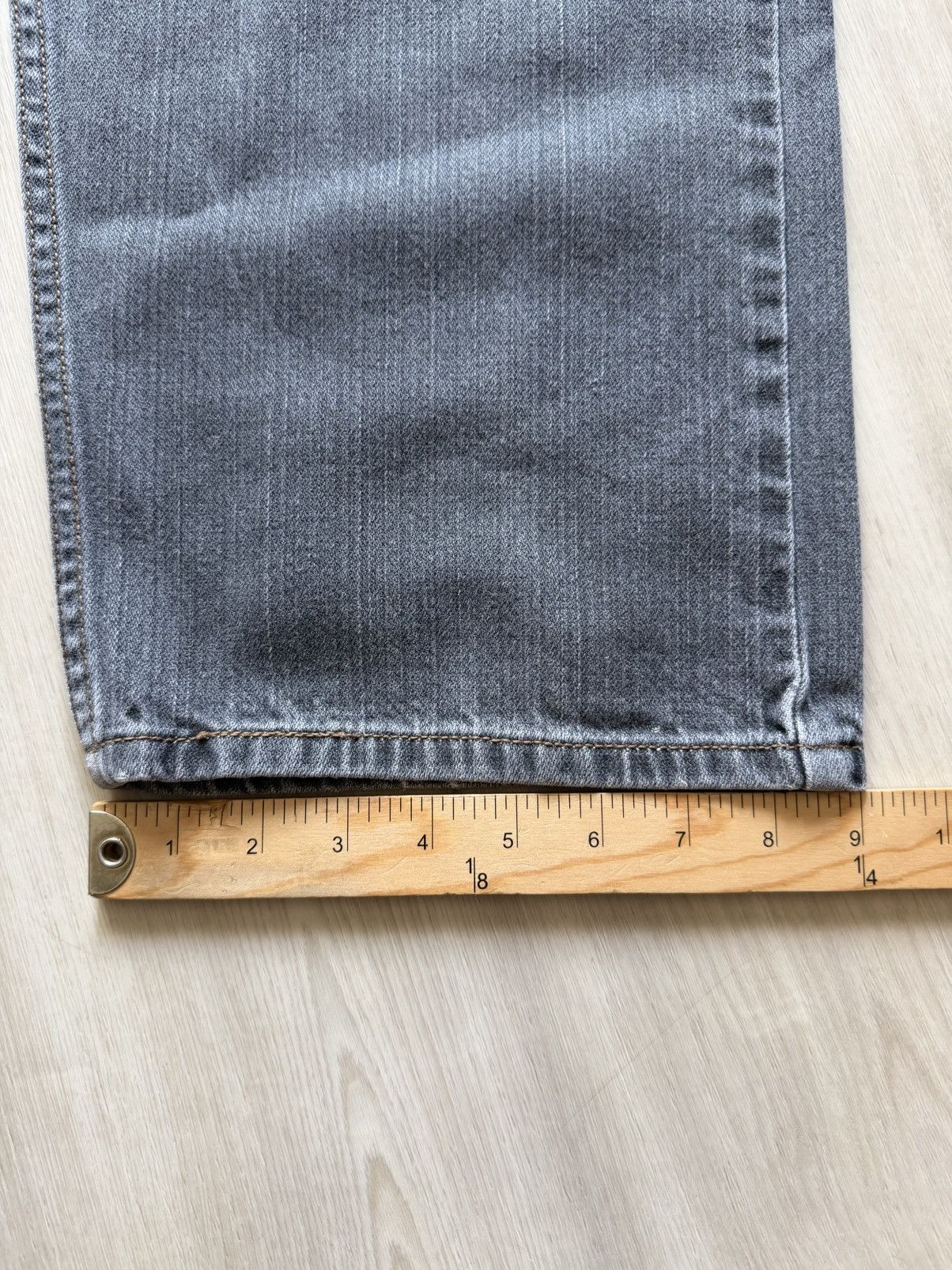 Levi's Vintage Y2K Levis Silvertab Faded Black Baggy Denim Sz 34 Size US 34 / EU 50 - 9 Thumbnail