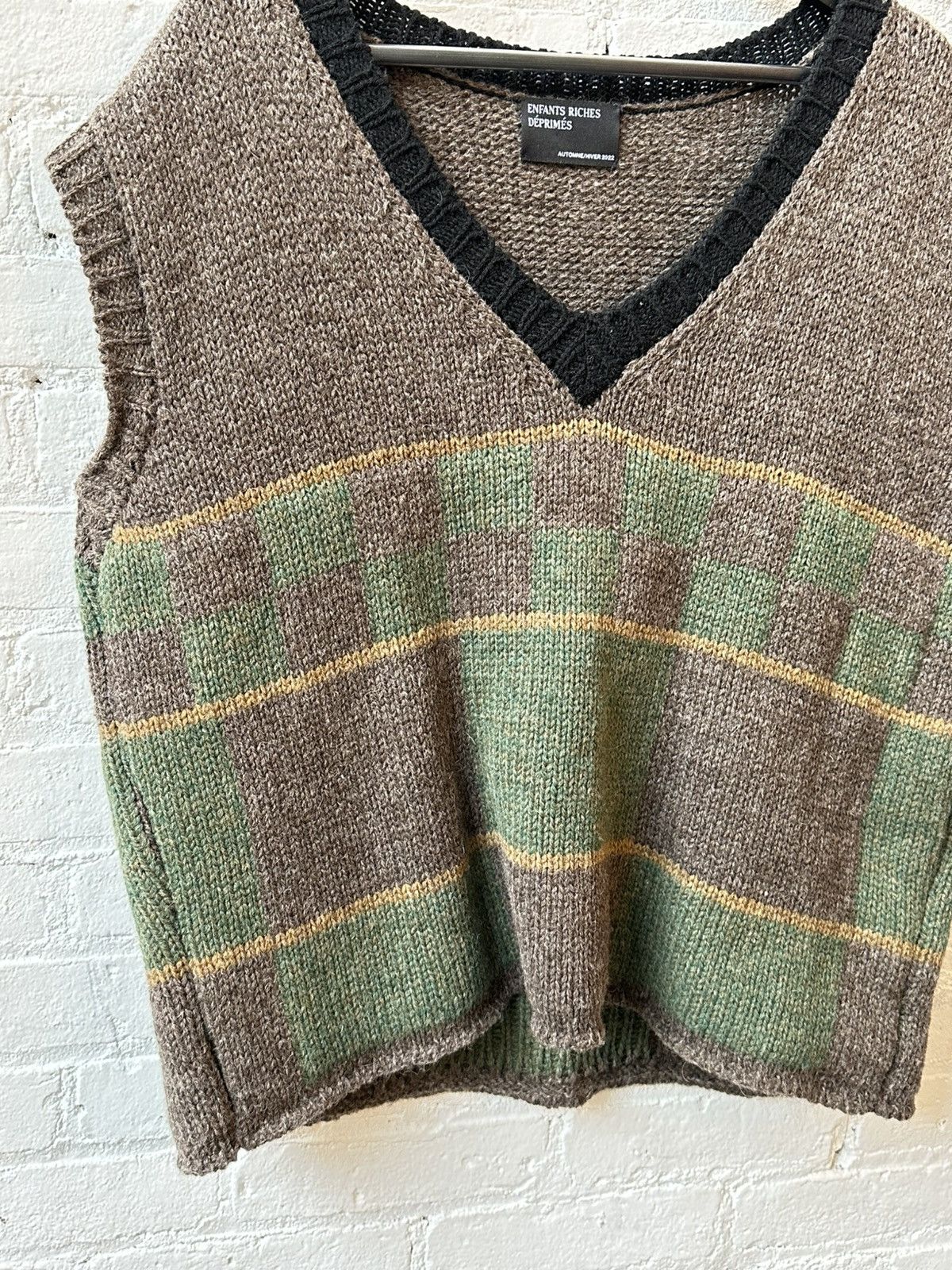 Enfants Riches Deprimes ENFANTS RICHES DEPRIMES KNITTED SLEVELESS Size US M / EU 48-50 / 2 - 1 Thumbnail