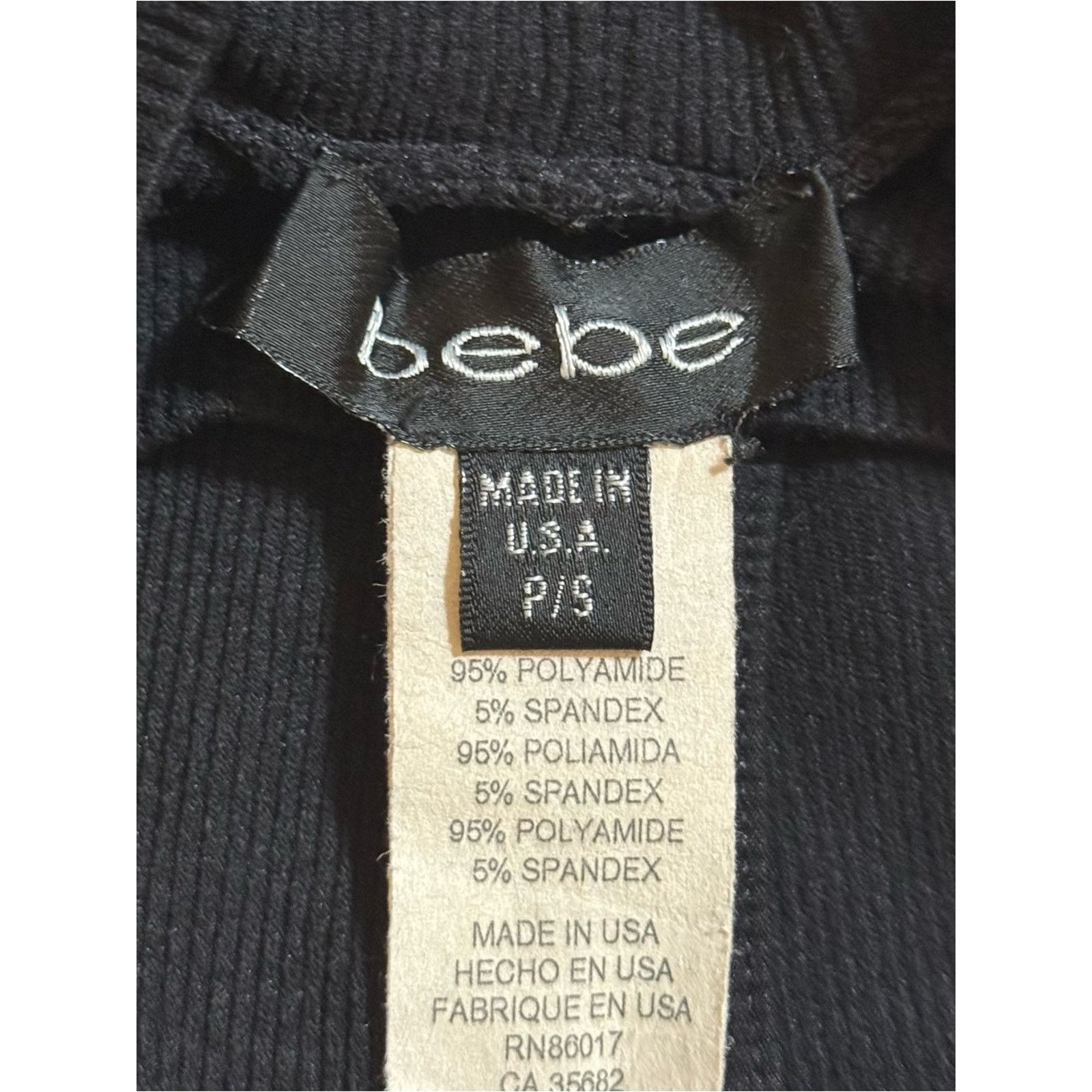 Bebe Bebe Y2K Stretchy Keyhole Top Size S 2000 It Girl Rave Club Size S / US 4 / IT 40 - 3 Thumbnail