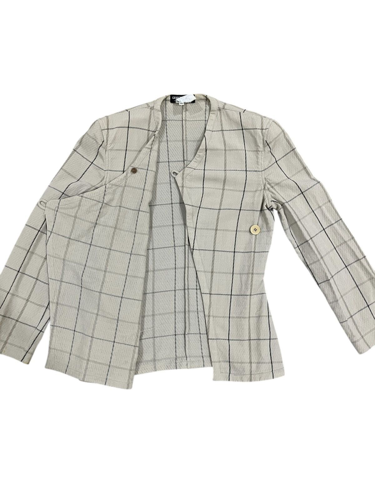 Giorgio Armani Vintage GIORGIO ARMANI blazer women black label Size XS / US 0-2 / IT 36-38 - 6 Thumbnail