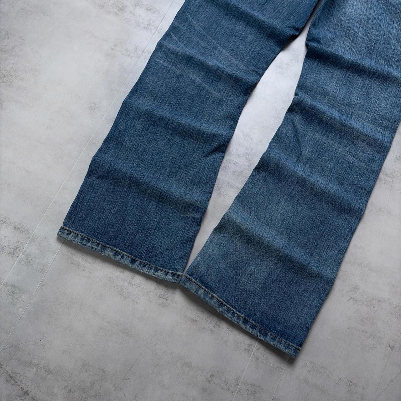 Aeropostale Y2K Blue Aeropostale Grunge Driggs Slim Bootcut Denim Jeans Size 30" / US 8 / IT 44 - 3 Thumbnail