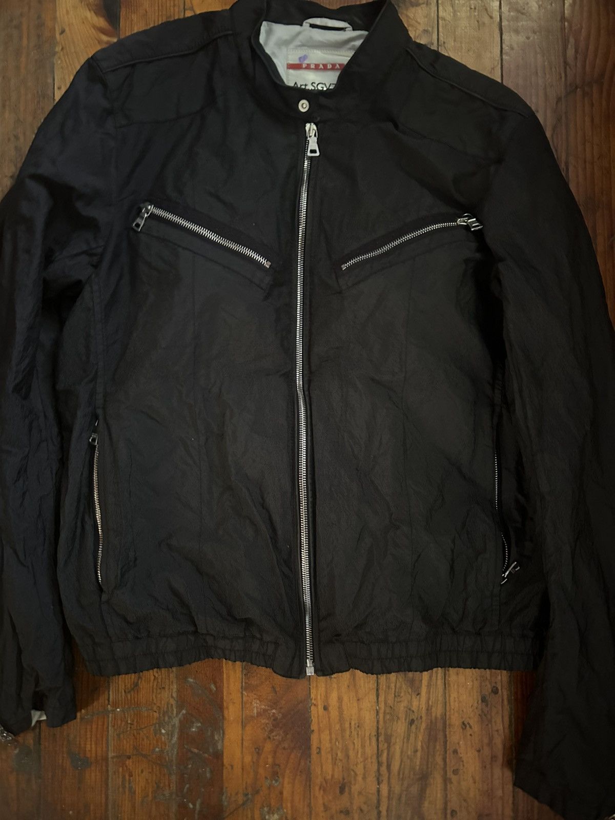Prada Sport Flight metal jacket