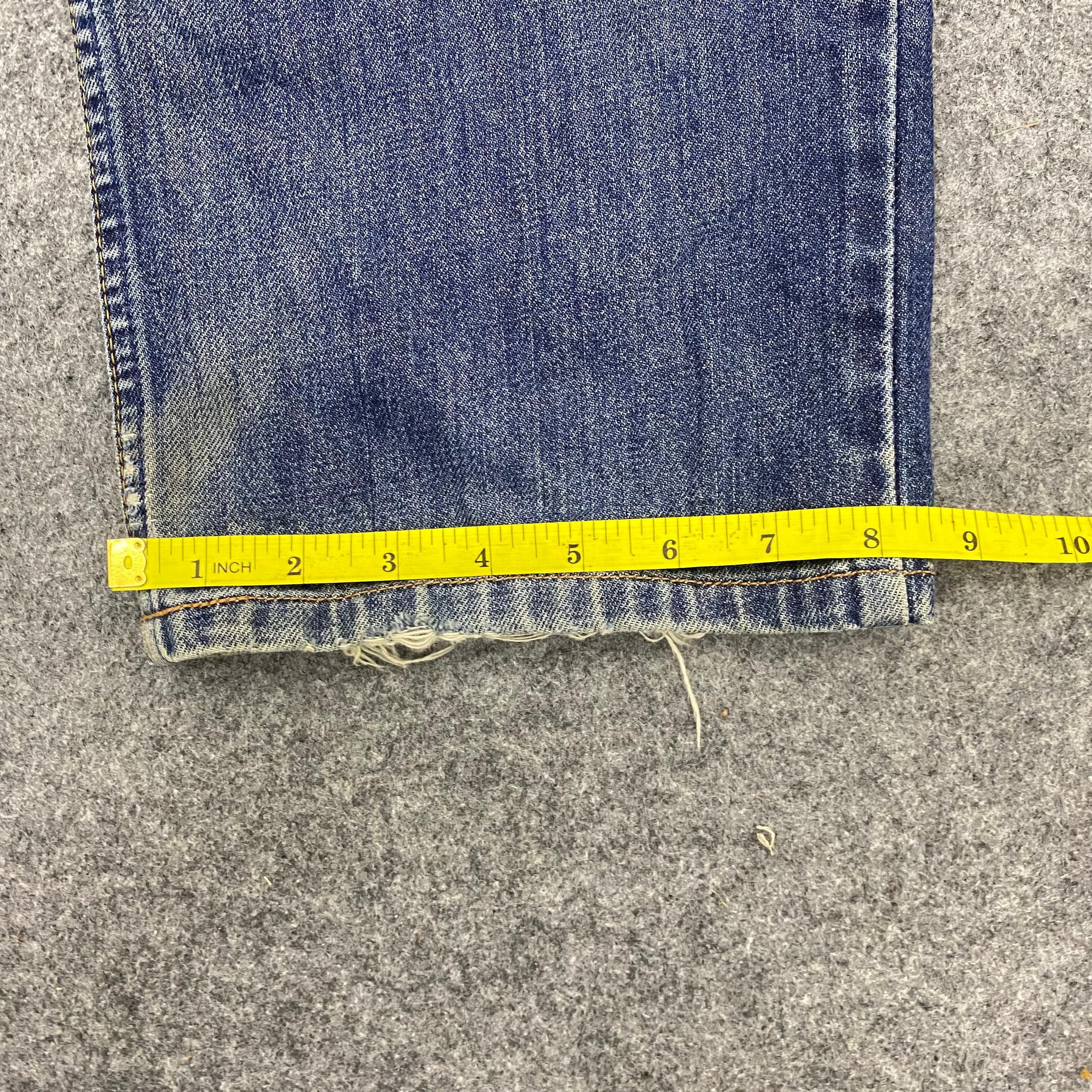 Levi's Vintage Levis 508 Distressed denim Kurt Cobain Style Size US 32 / EU 48 - 8 Thumbnail