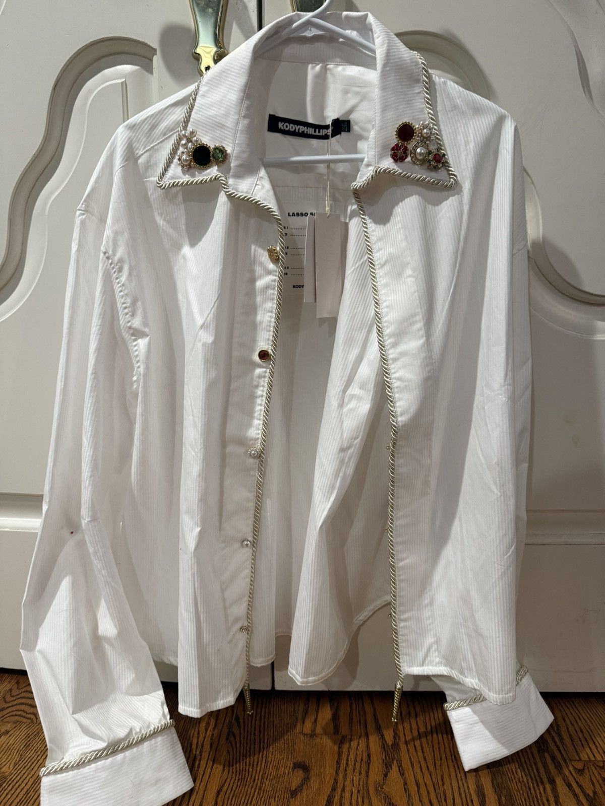 Kody Phillips EMBELLISHED LONG SLEEVE LASSO SHIRT KODY PHILLIPS Size US XXL / EU 58 / 5 - 2 Thumbnail