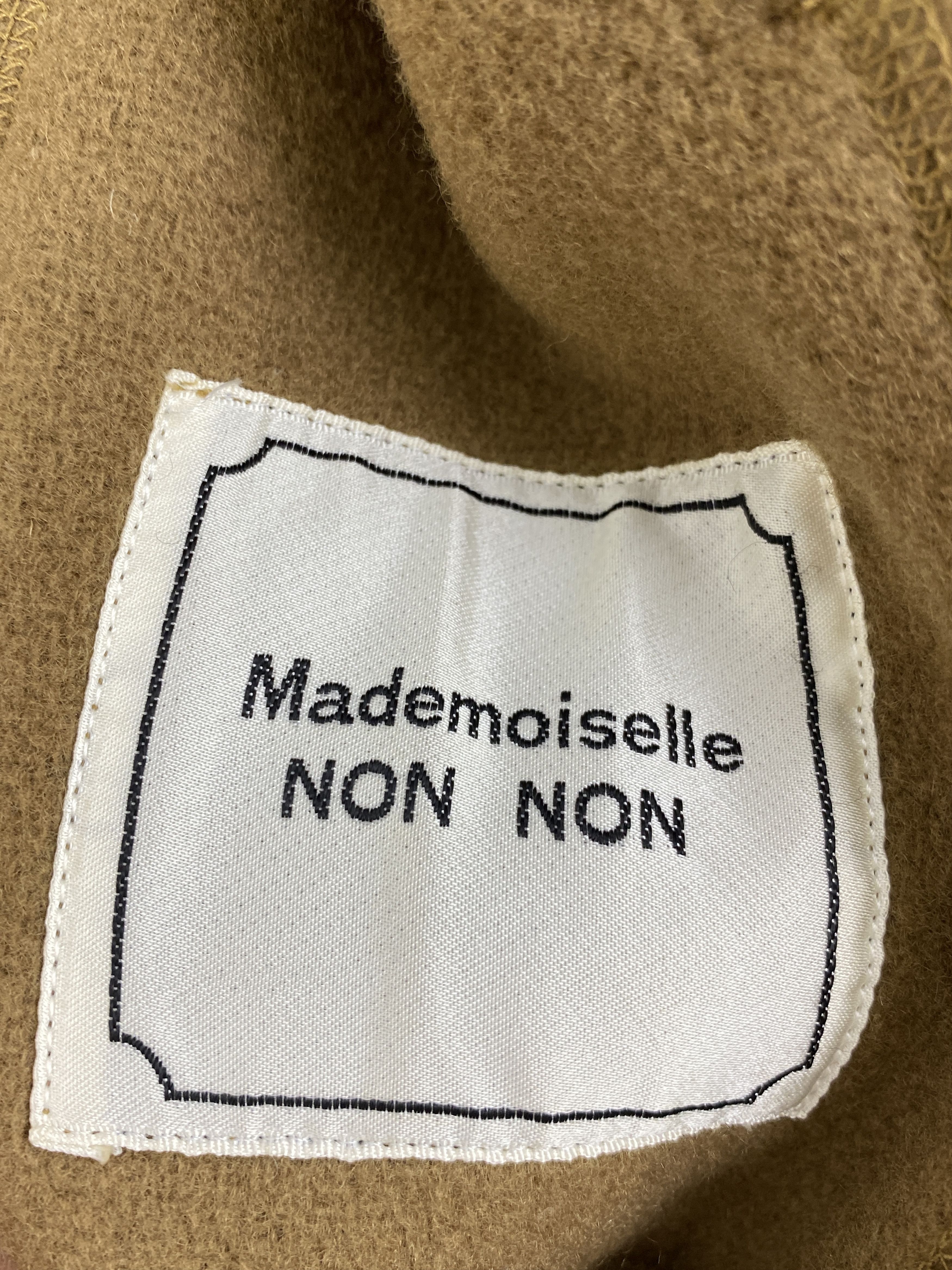 Japanese Brand Vintage Mademoiselle Non Non Wool Button Up Jacket JA0117 Size US L / EU 52-54 / 3 - 5 Thumbnail
