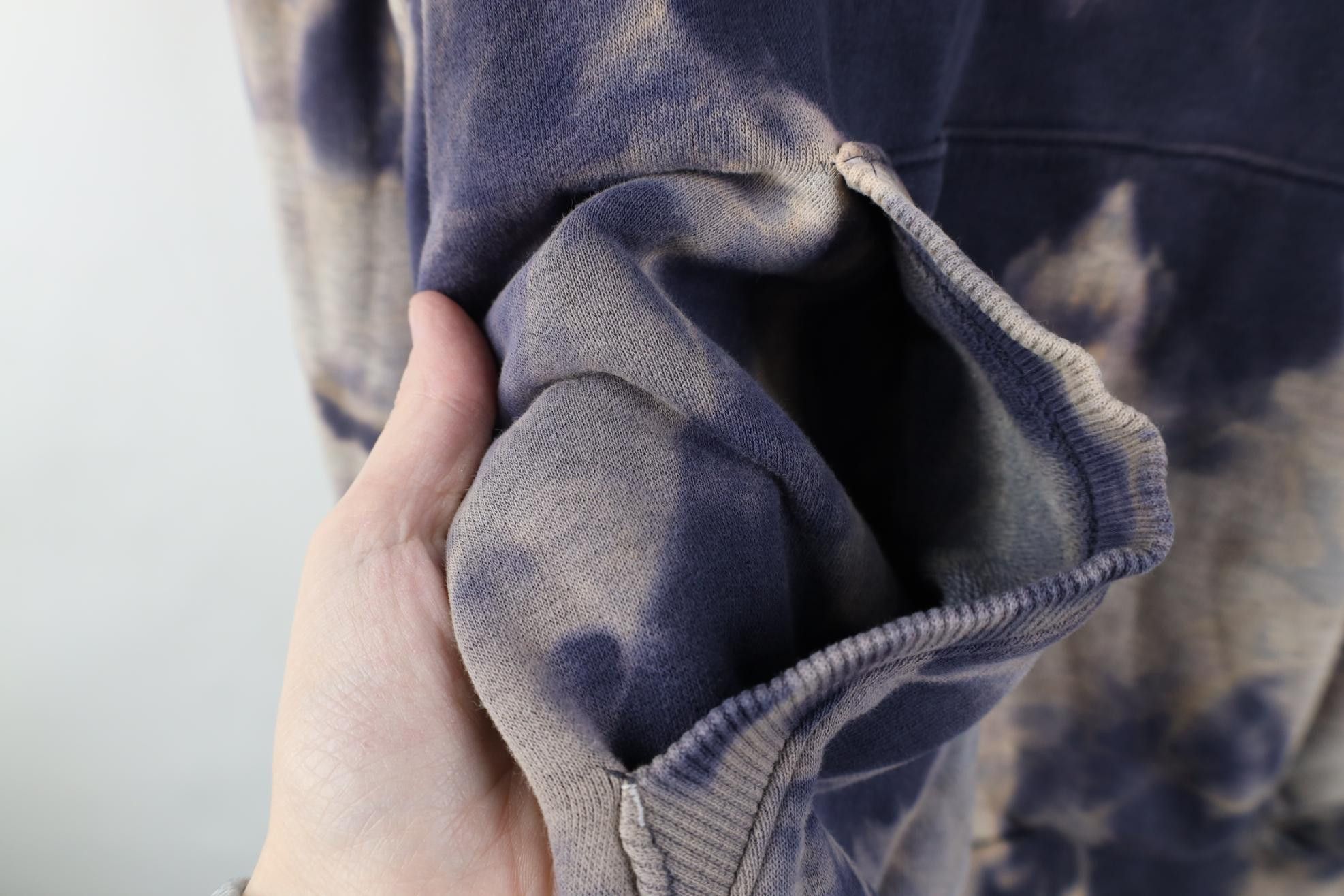 Puma Vintage Y2K Puma Spell Out Acid Wash Hoodie Sweatshirt Blue Size US M / EU 48-50 / 2 - 8 Thumbnail