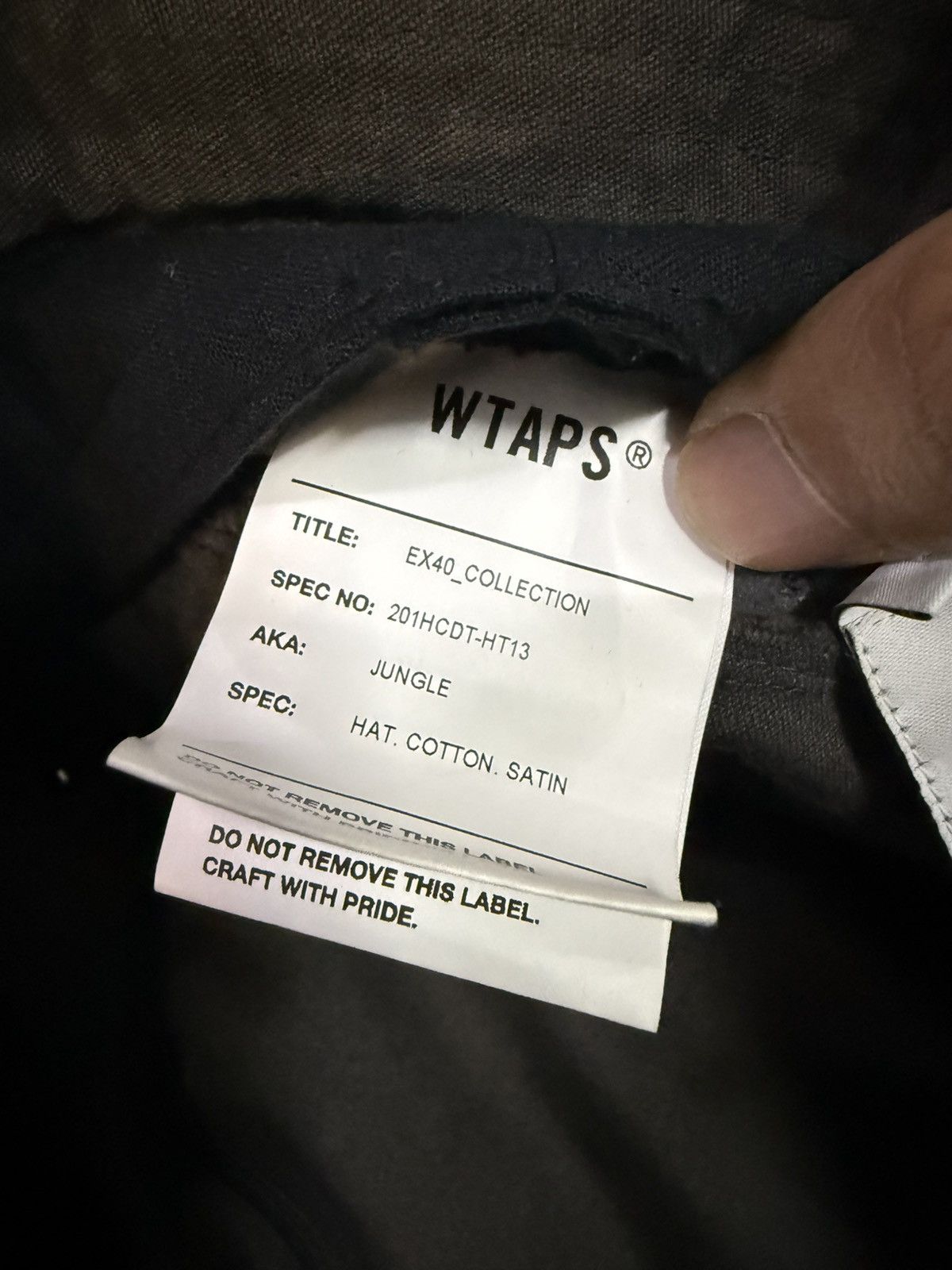 Wtaps Wtaps jungle Bucket hat Size ONE SIZE - 8 Thumbnail