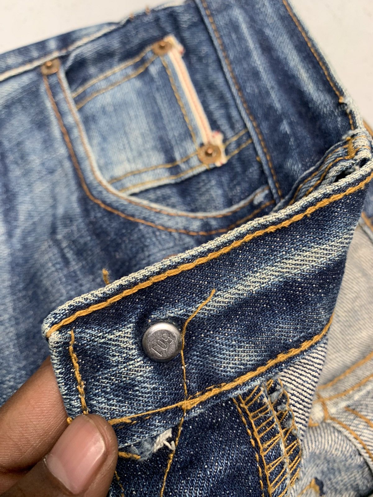 Levi's Vintage Levi’s salvage big E 501 denim Size US 30 / EU 46 - 6 Thumbnail