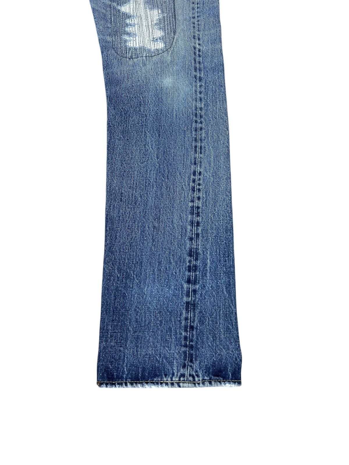 Sugar Cane Trashed Vintage Sugar Cane Distress Denim Selvedge Jeans Size US 33 - 12 Thumbnail
