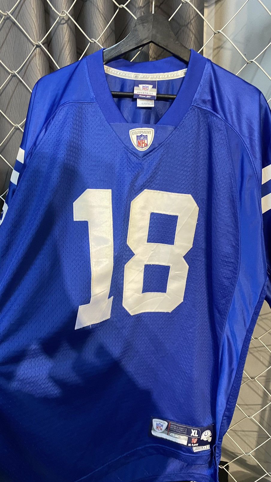 NFL × Vintage Reebok Indianapolis Colts Peyton Manning NFL Jersey XL Size US XL / EU 56 / 4 - 3 Thumbnail