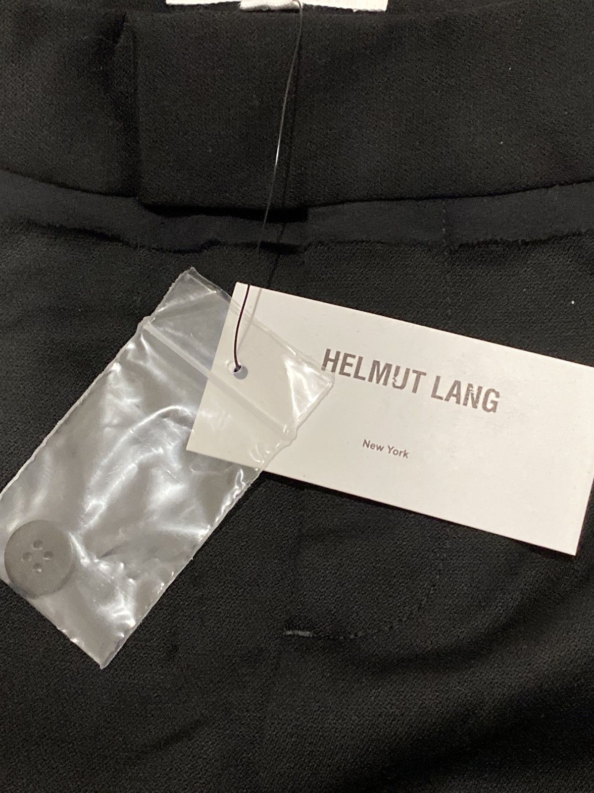 Helmut Lang Helmet Lang Smoking Wool Black Pants Size 26" / US 2 / IT 38 - 6 Thumbnail