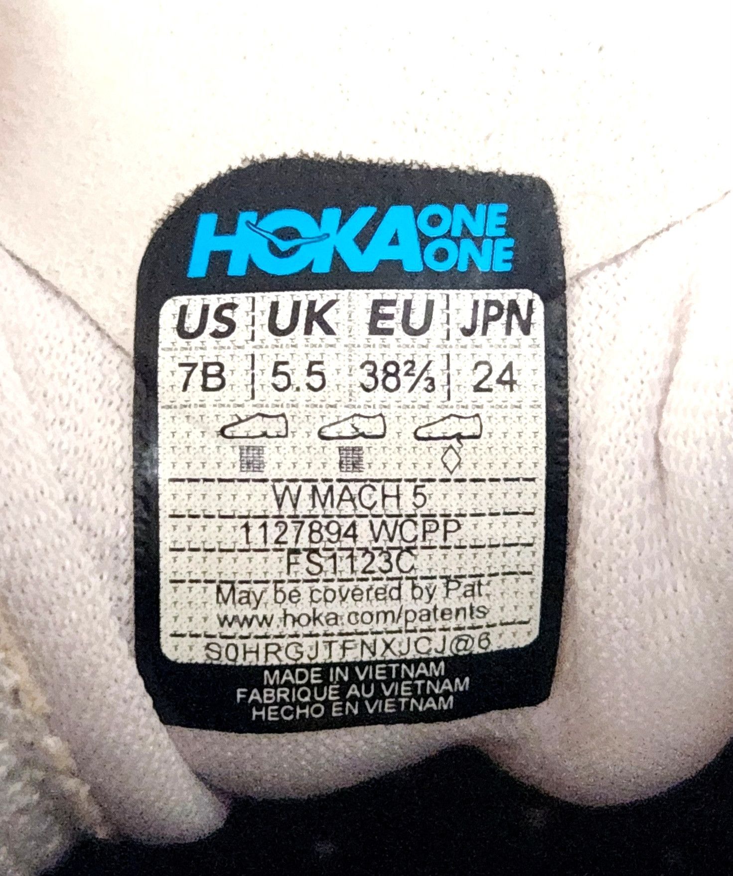 Hoka Hokan One Mach 5 Running Shoes Women's 1127894 size 7 B Size US 7 / IT 37 - 11 Thumbnail