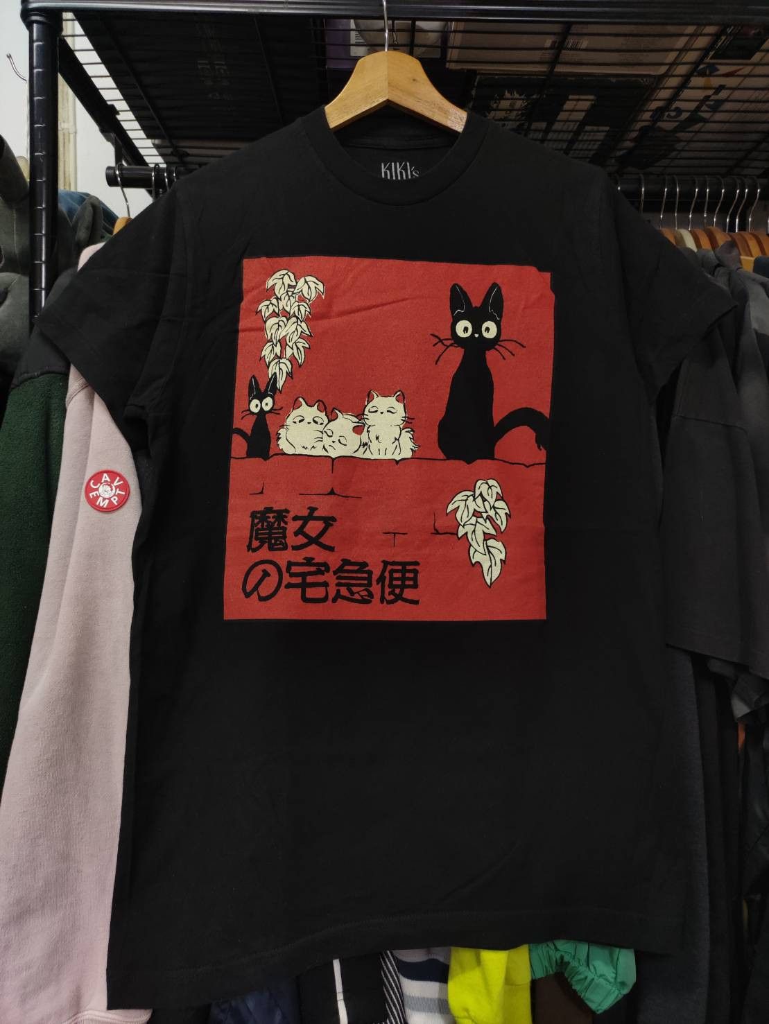 Anime Studio Ghibli "Kiki's Delivery Service" Movie Promo T-Shirt Size US M / EU 48-50 / 2 - 2 Thumbnail