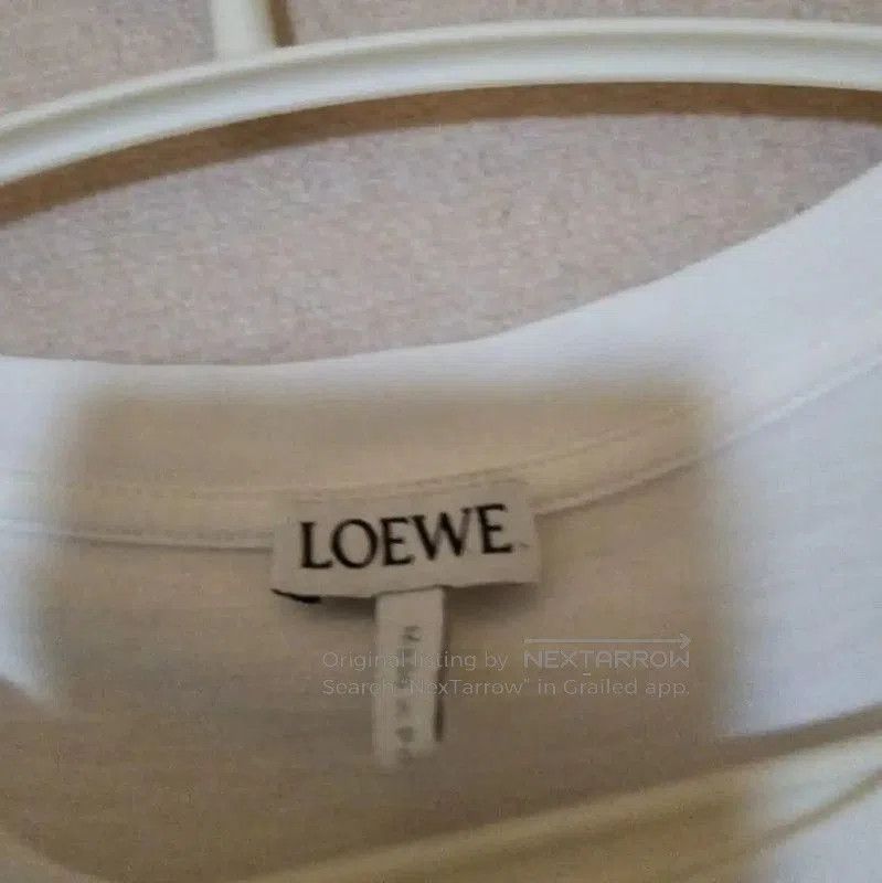 Loewe Loewe Women's White Cotton T-Shirt . Size S / US 4 / IT 40 - 4 Thumbnail
