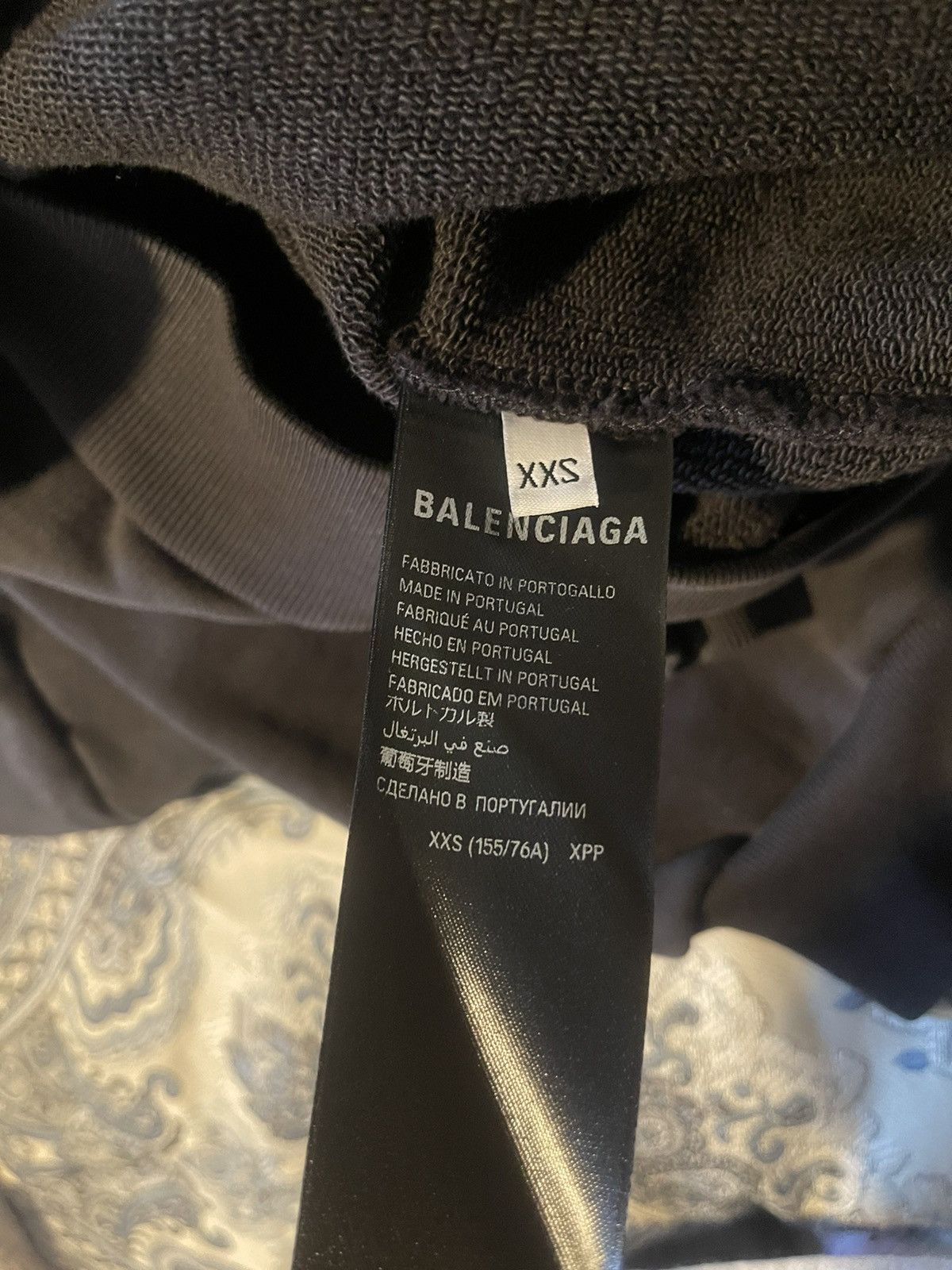 Balenciaga MEN'S BASKETBALL SERIES - HOODIE LARGE FIT IN BLACK Size US XL / EU 56 / 4 - 9 Thumbnail