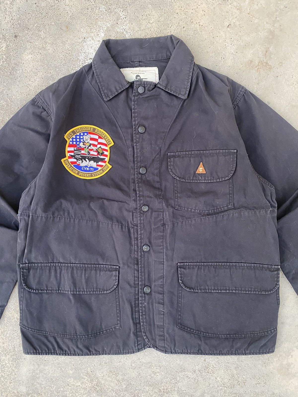 Bape Vintage Bape Military Work Shirt Size US L / EU 52-54 / 3 - 5 Thumbnail
