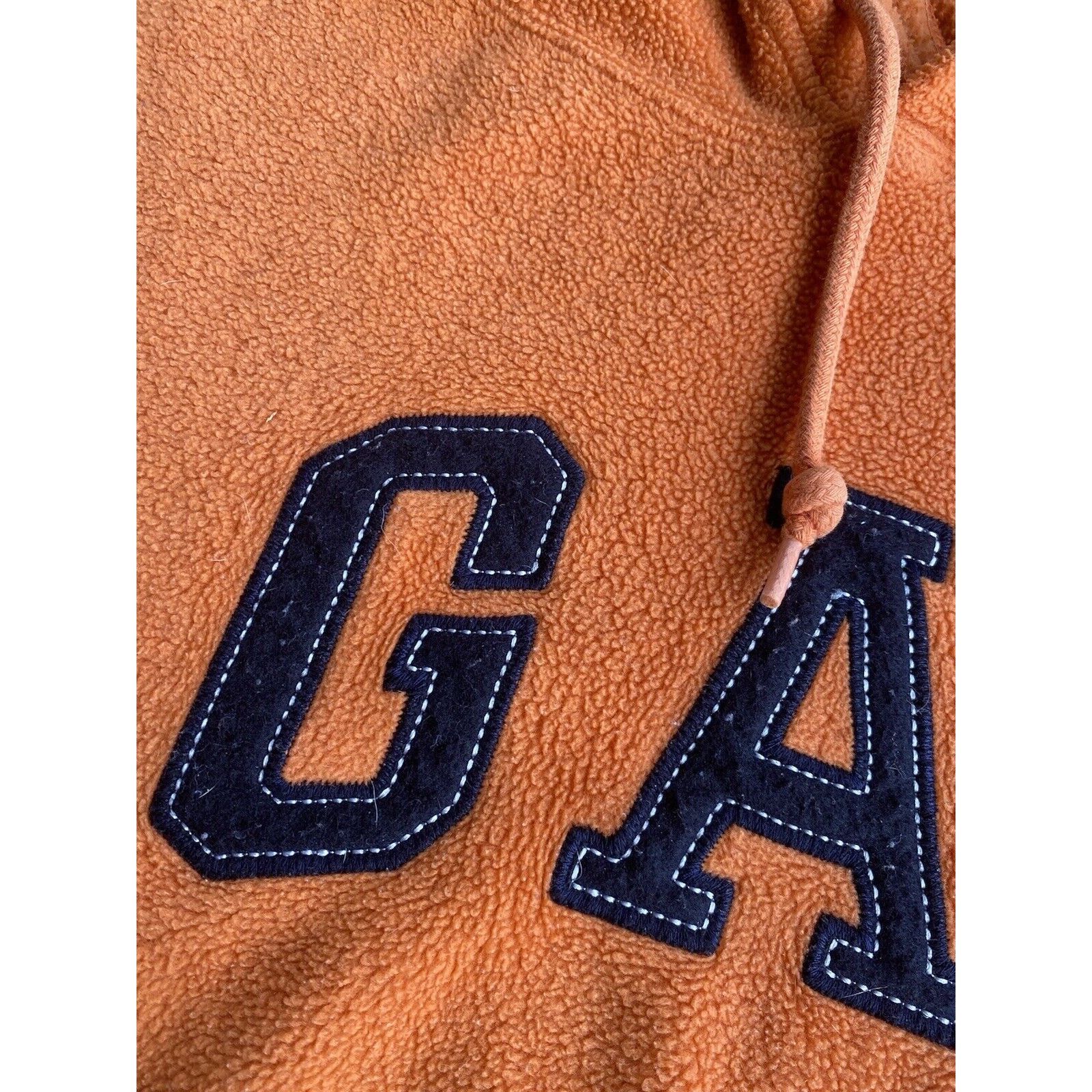 Gap VTG Gap Fleece Hoodie Pullover 2XL Hooded Sweatshirt Size US XXL / EU 58 / 5 - 4 Thumbnail