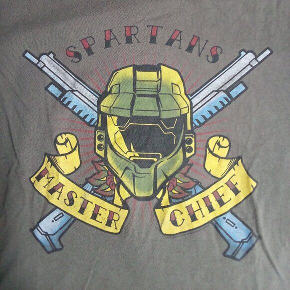 Delta Vintage Halo Master Chief Spartans Tattoo Art T-Shirt Size US L / EU 52-54 / 3 - 1 Thumbnail